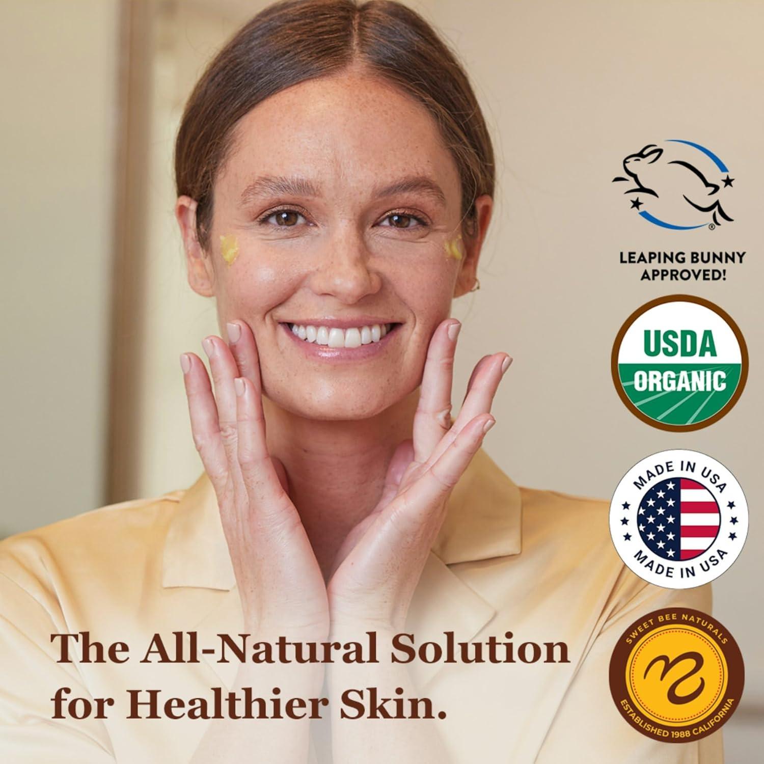 Bálsamo Hidratante Orgánico Sweet Bee Naturals - 15 Paquetes de 4ml