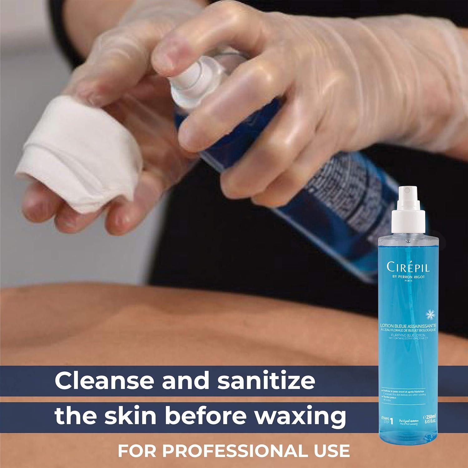 Cirepil Loción Purificante Azul 250ml - Pre y Post Cera Profesional