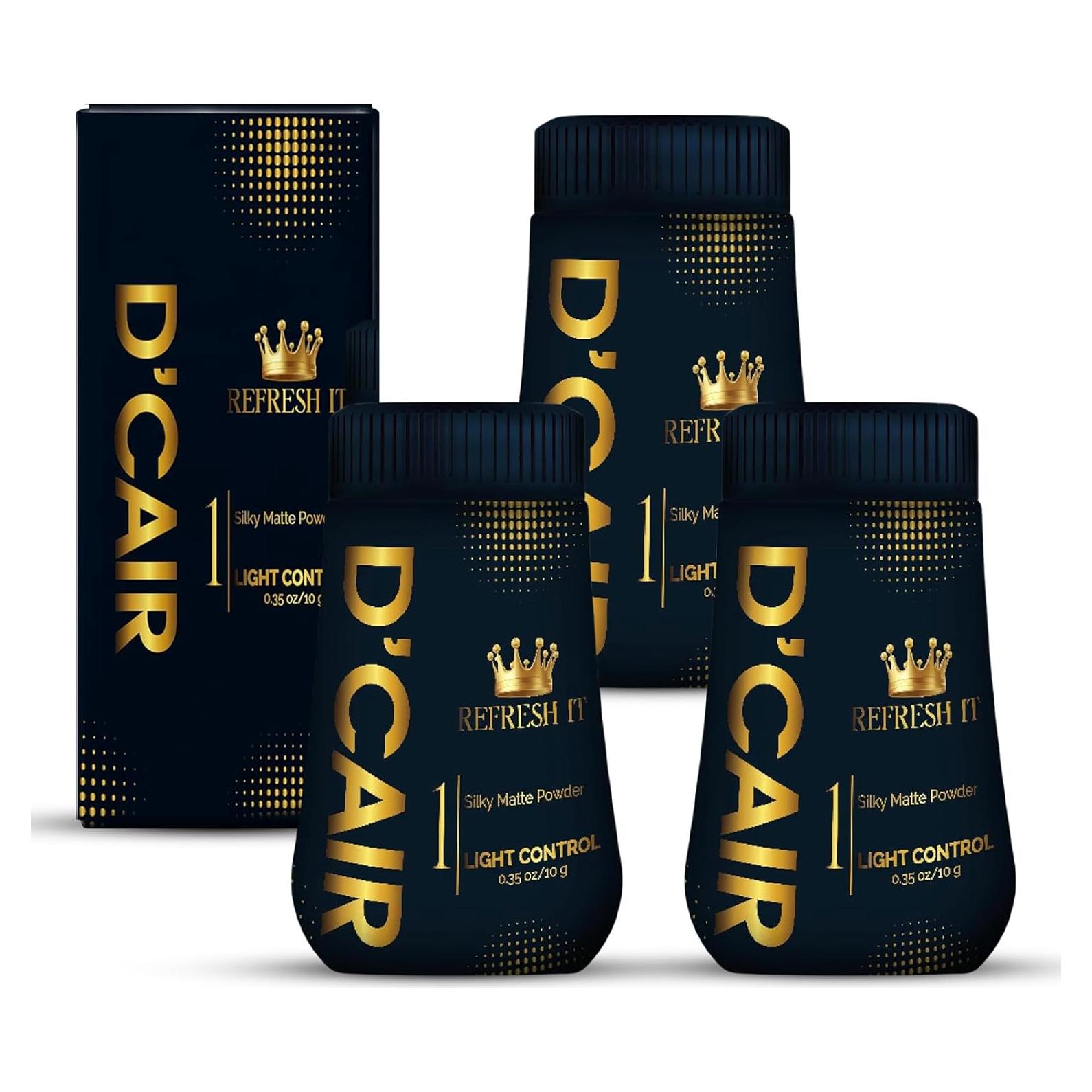 D'Cair Polvo de Estilo - Volumen y Textura para Cabello