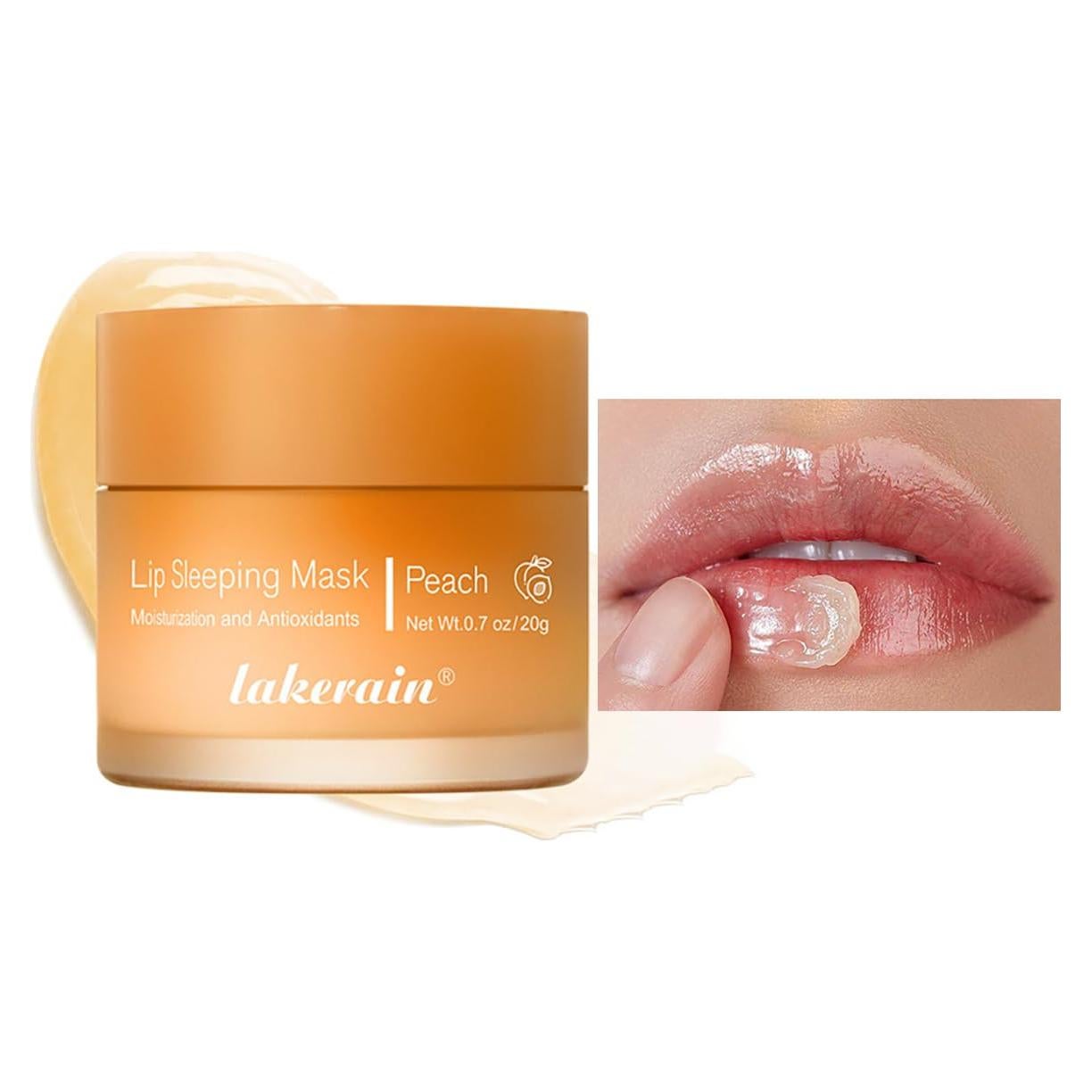 Mascarilla Labial Nocturna FYEBOO Durazno Hidratante 90g