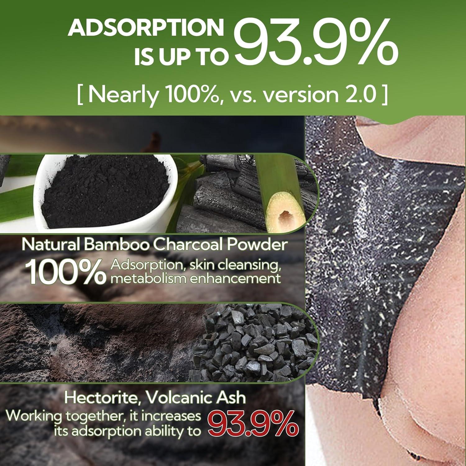 Tiras de Poro LANBENA 3.0 Carbón de Bambú - Limpieza Facial