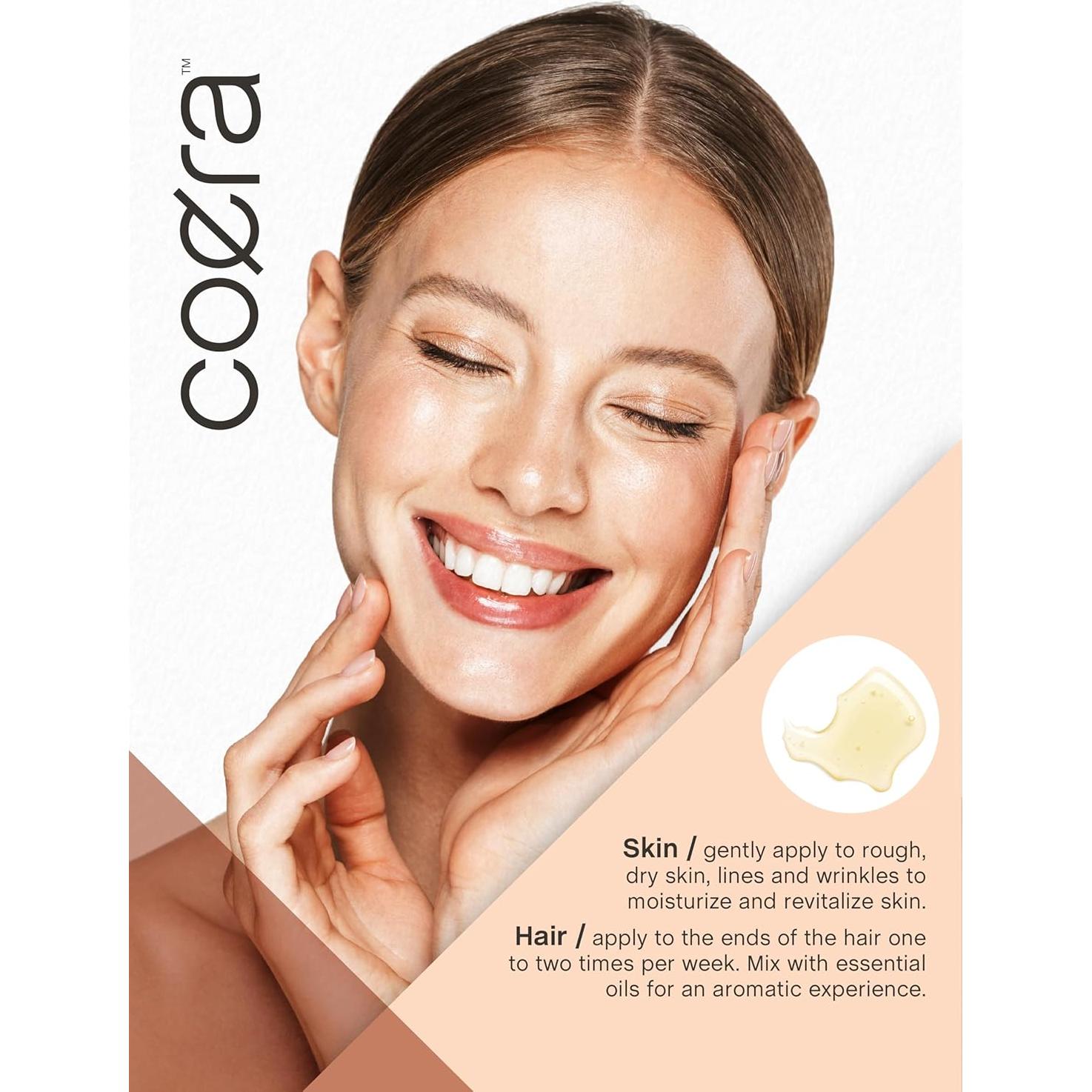 Aceite de Camelia Coera 236 ml Orgánico Hidratante Piel y Cabello