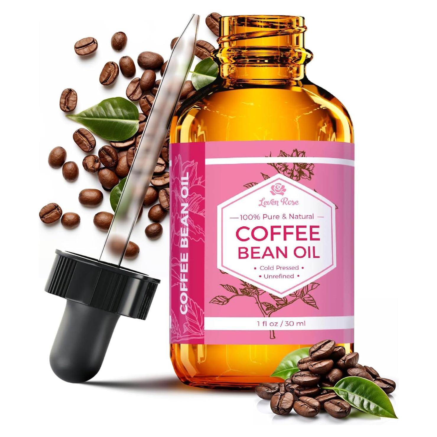 Aceite de Grano de Café Leven Rose 30 ml - 100% Natural