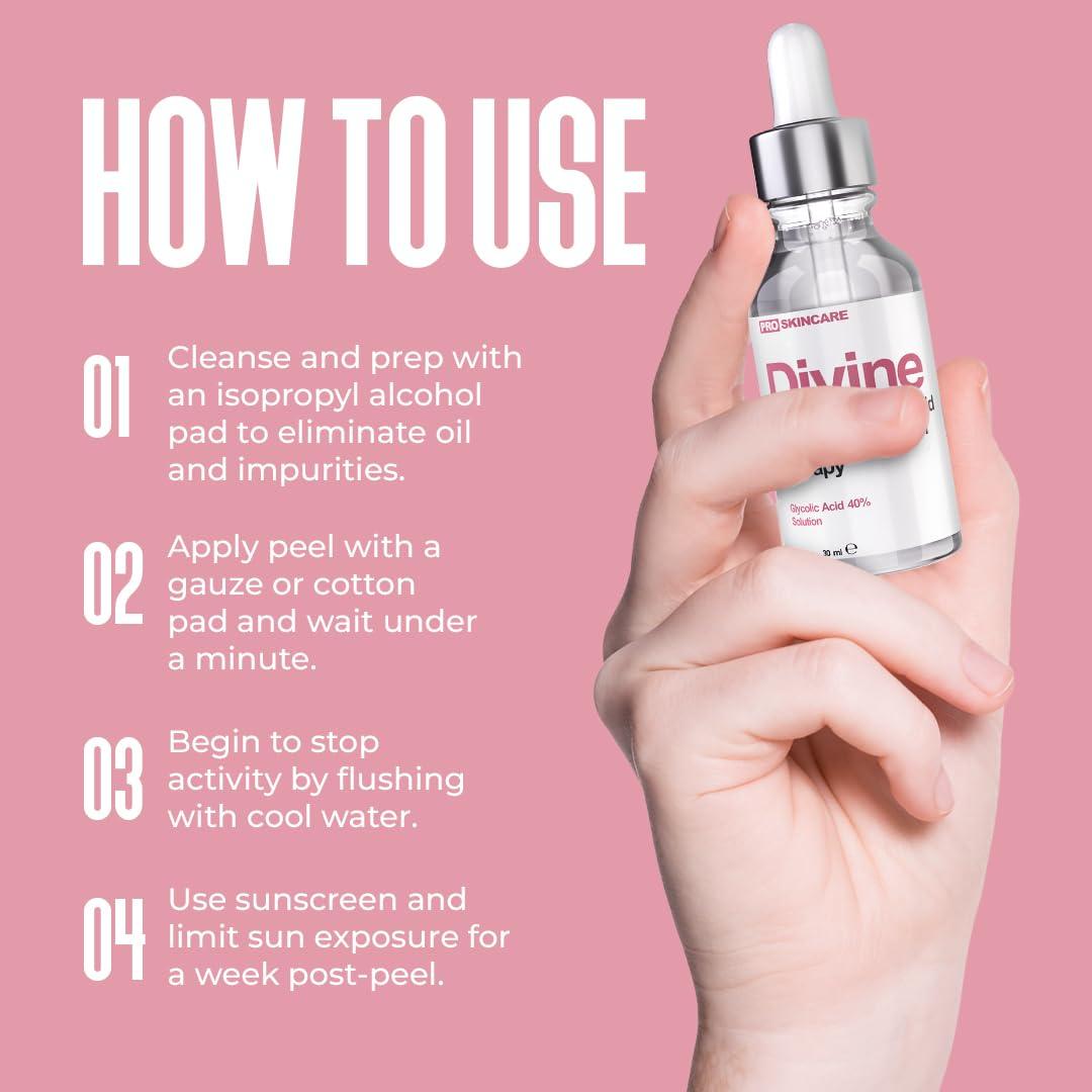 Peeling Químico Glicólico 40% Beautiste 30 ml - Exfoliante Facial