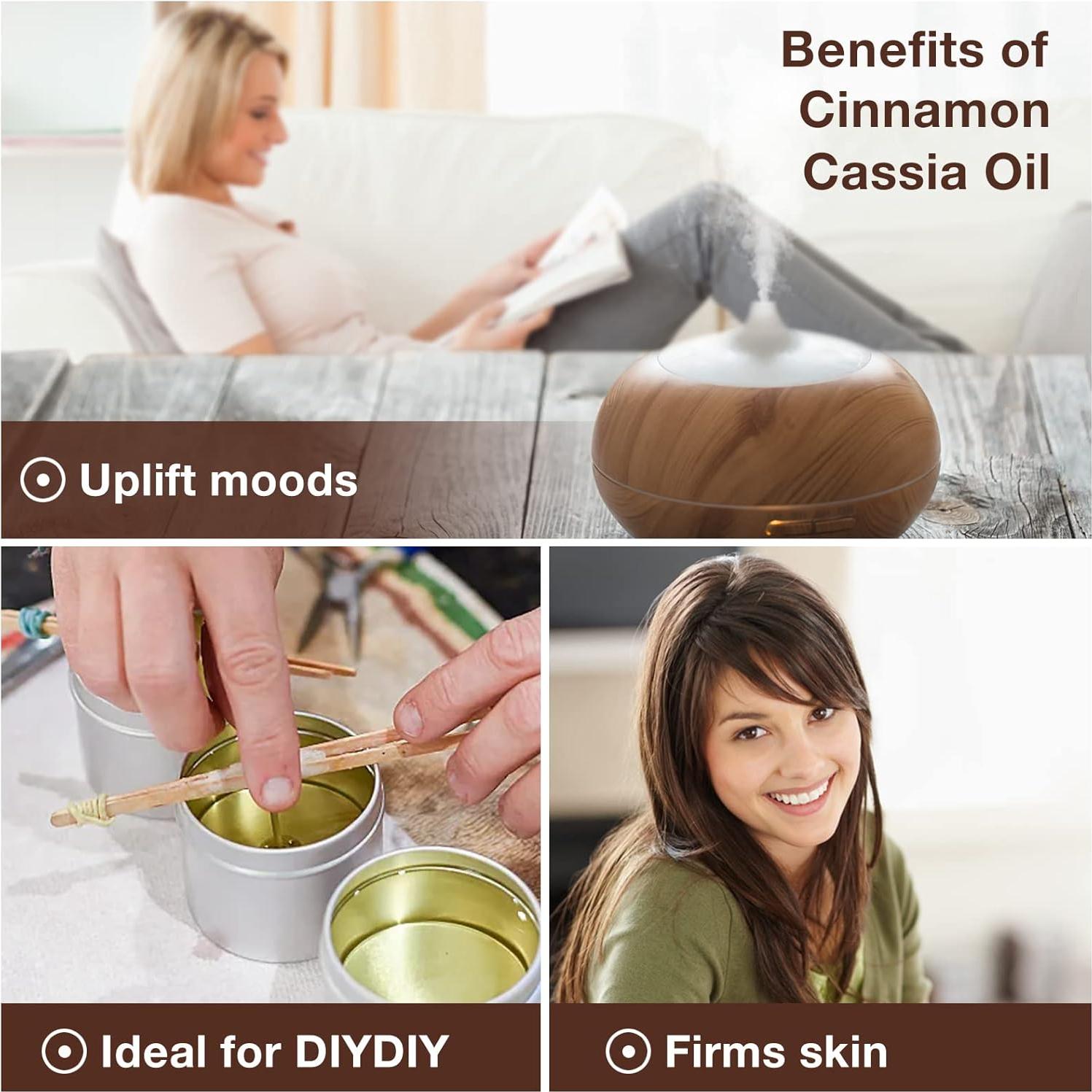 Aceite Esencial de Canela HEYTREE 100ml - Aroma Dulce y Picante