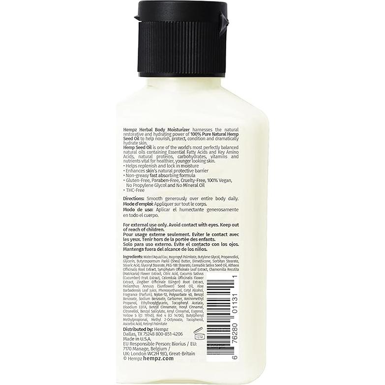Crema Hidratante Hempz 63.63 ml Floral y Banana - Cuidado Piel