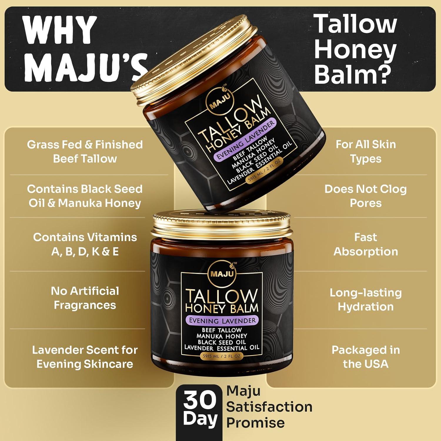 Bálsamo Hidratante de Manteca de Res MAJU 56.7g Lavanda