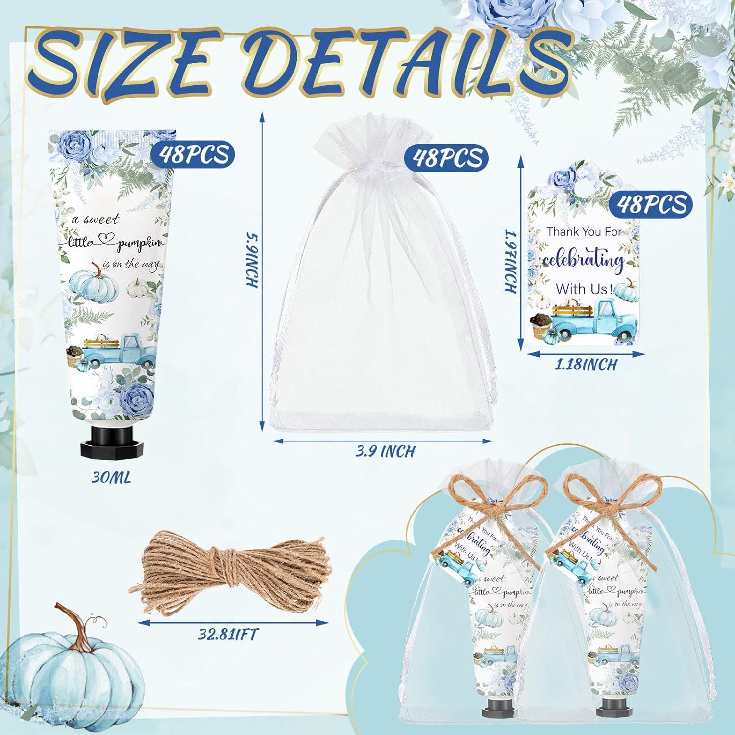 48 Sets Crema de Manos Otoñal Dansib - Regalos Baby Shower