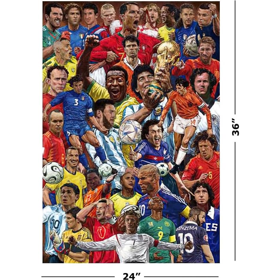 Póster Deportivo Leyendas del Fútbol 61x91 cm - POSTER STOP ONLINE