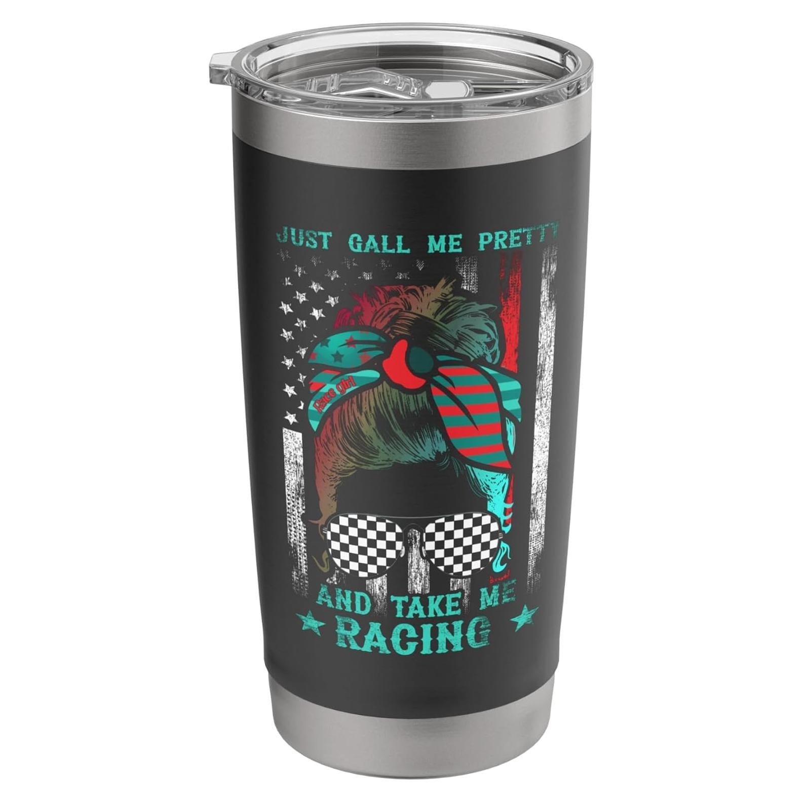 Taza Aislada de Acero Inoxidable 20 oz Solo Llámame Chica Bonita