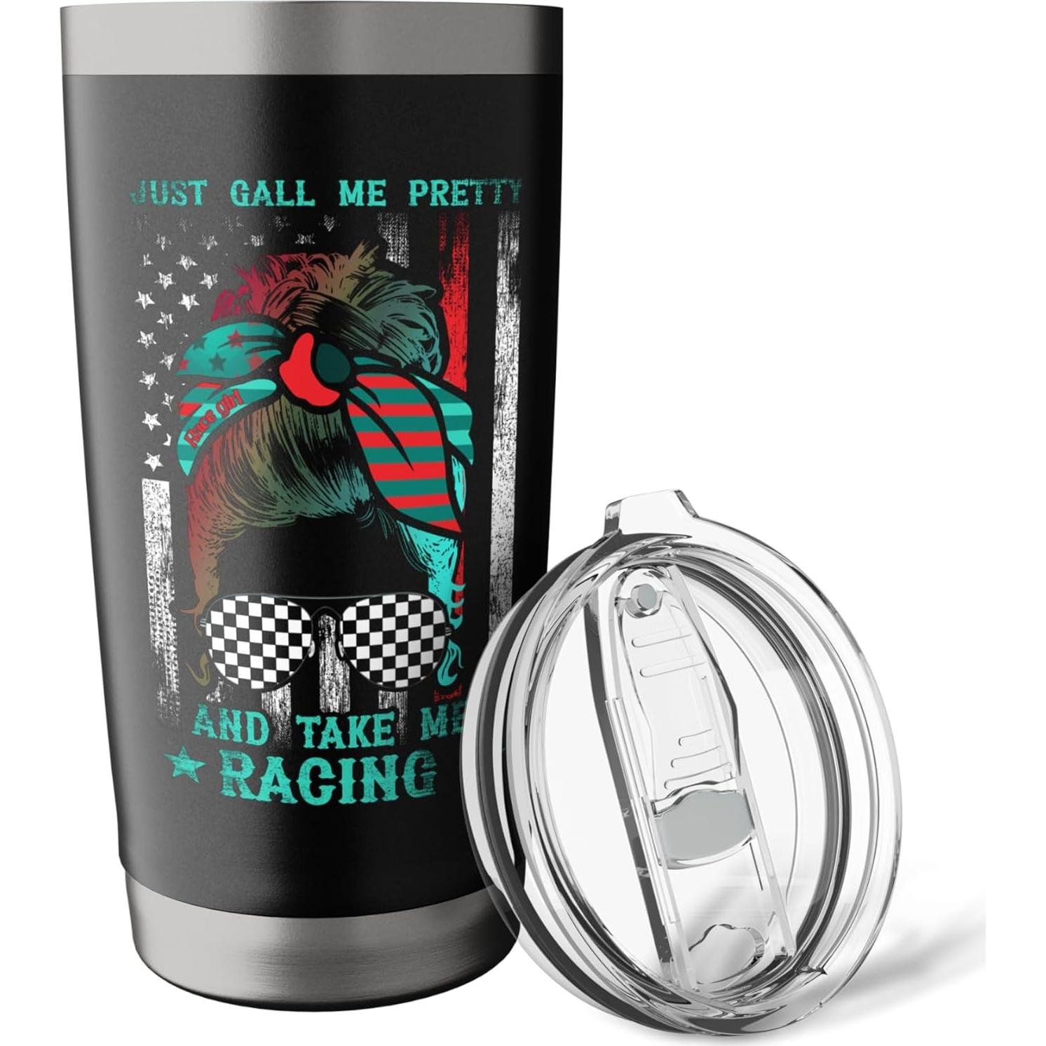 Taza Aislada de Acero Inoxidable 20 oz Solo Llámame Chica Bonita