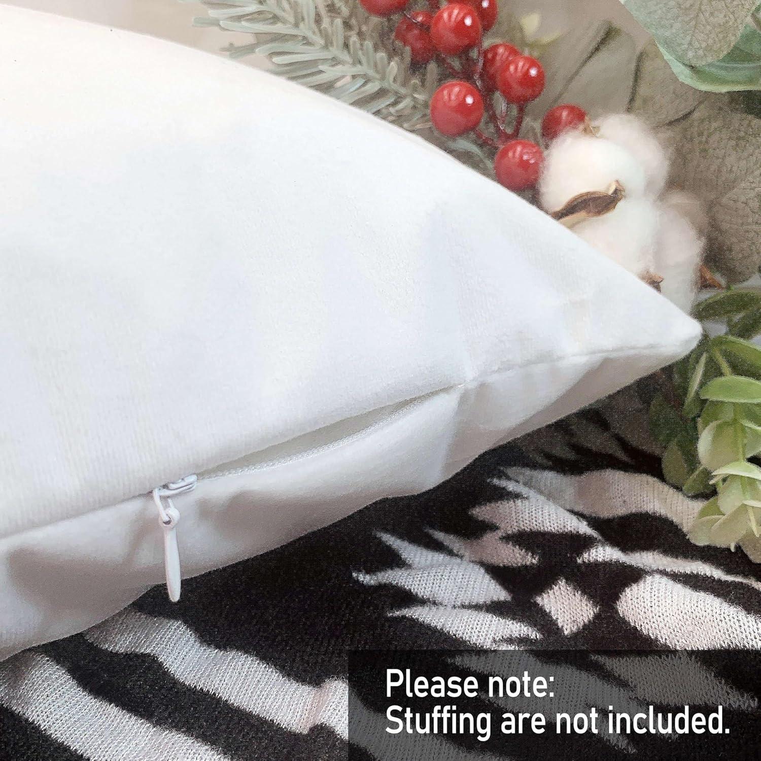 Fundas de Cojín Decorativas Rusenbao 45.72x45.72 cm Fútbol