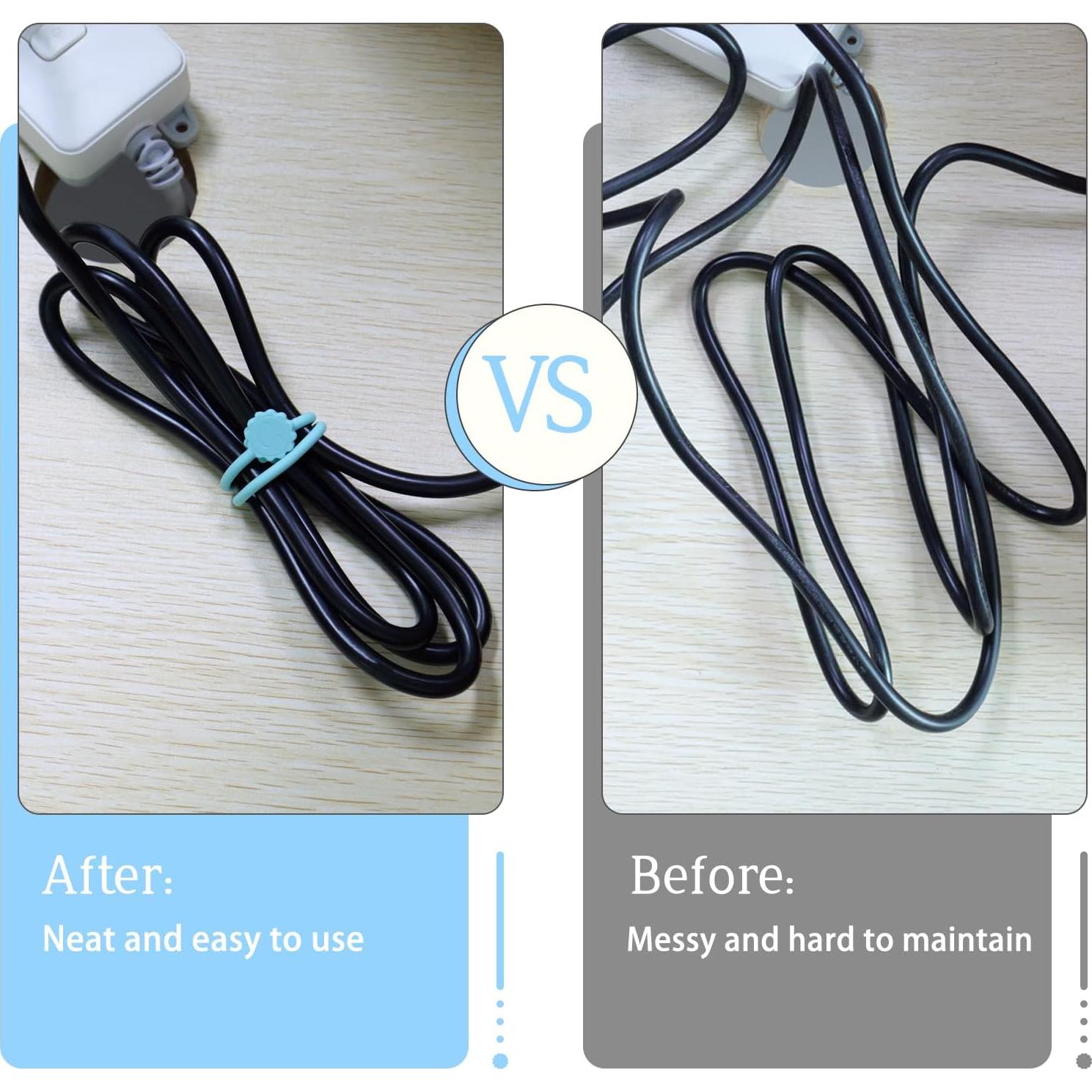 Corbatas Magnéticas Rich&Ray 20 Piezas Silicona 10 Colores