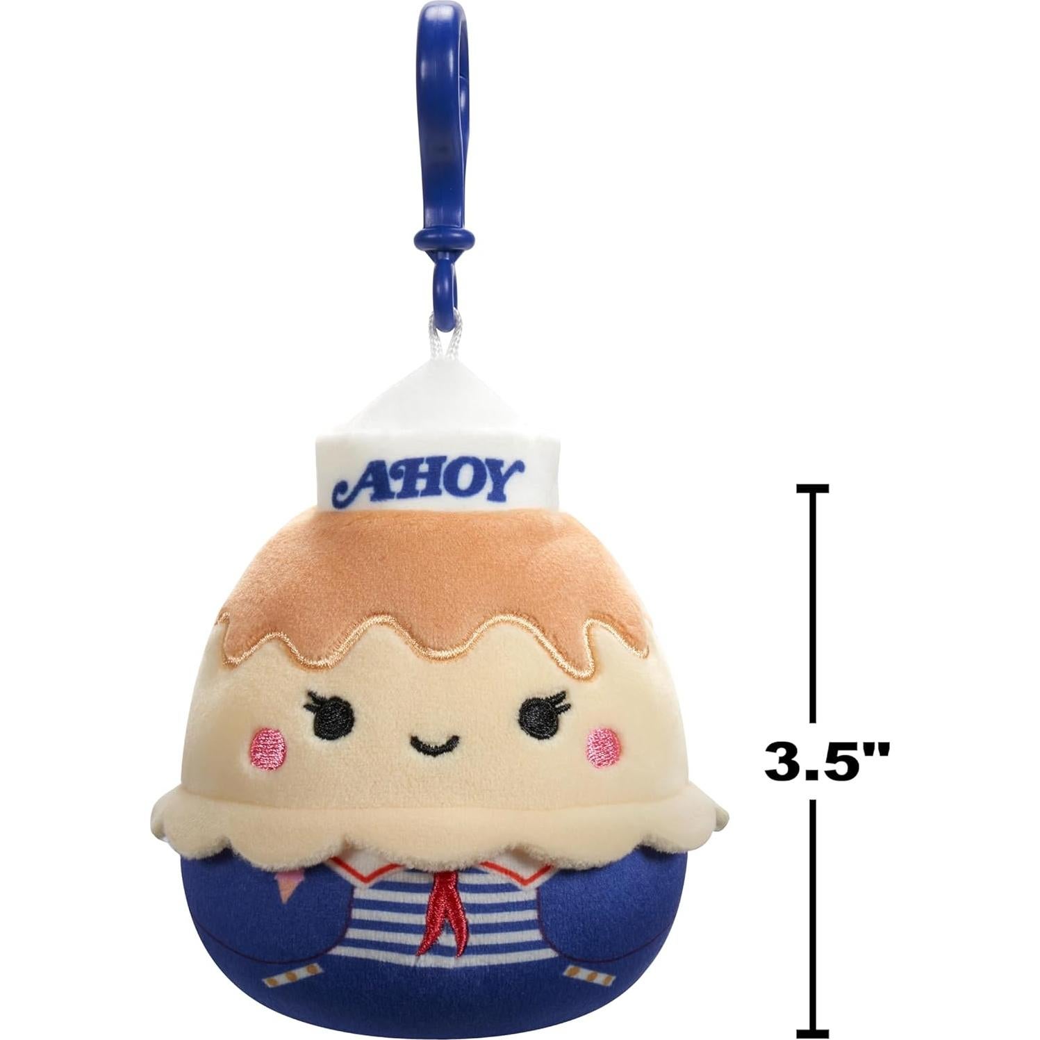 Squishmallows Peluche Oficial 2-Pack Chocolate Pudding + USS Butterscotch