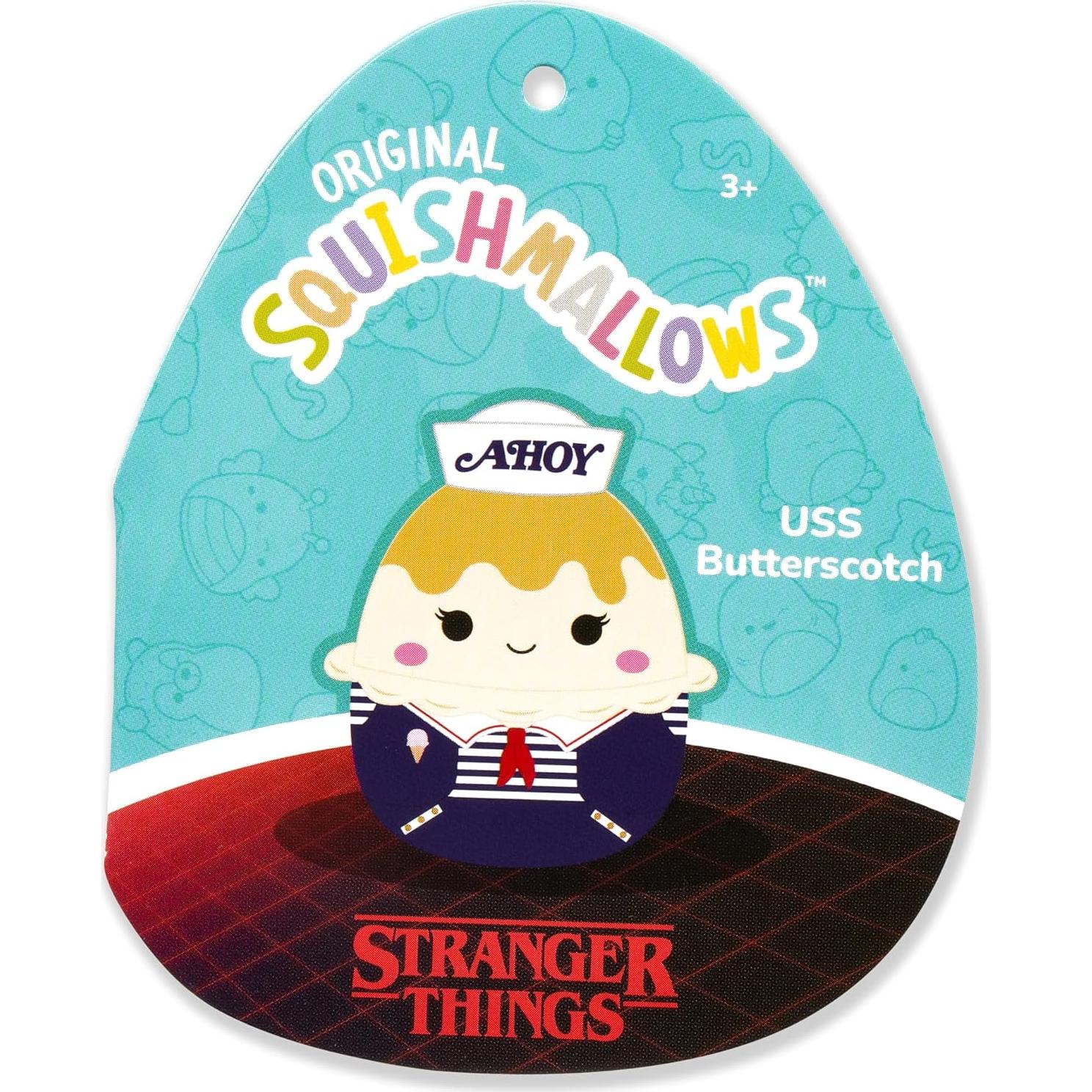 Squishmallows Peluche Oficial 2-Pack Chocolate Pudding + USS Butterscotch