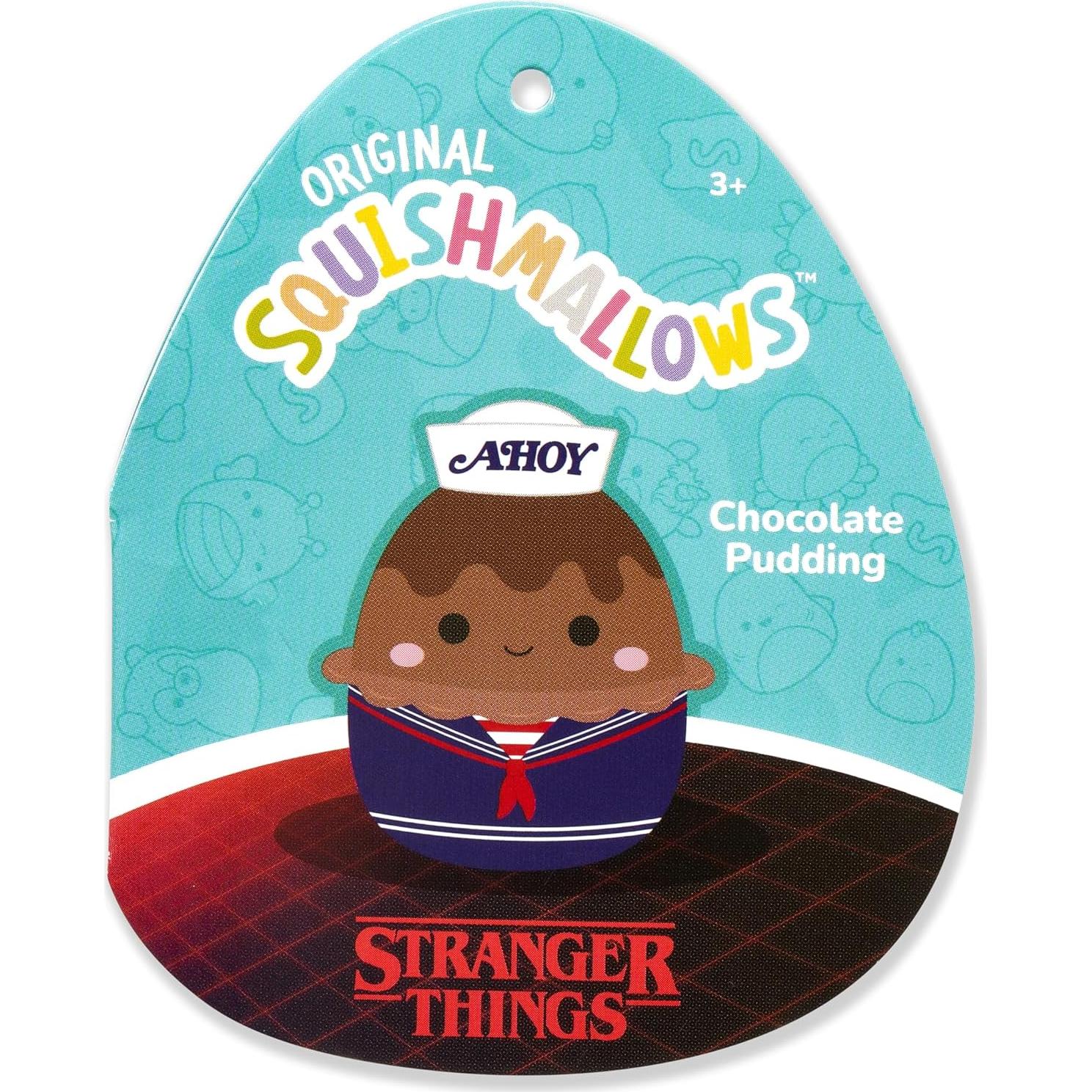 Squishmallows Peluche Oficial 2-Pack Chocolate Pudding + USS Butterscotch