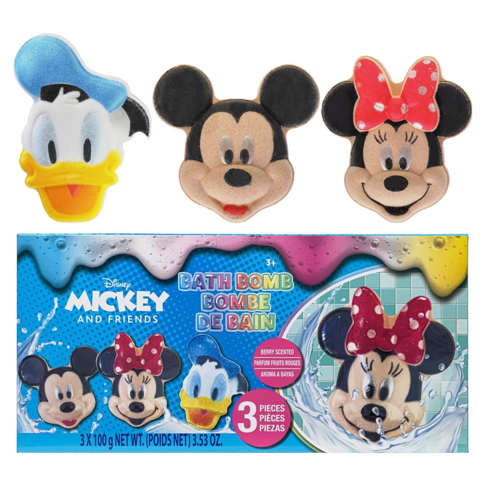 Bombas de baño Disney Mickey 100g - Townley Girl, aroma a bayas