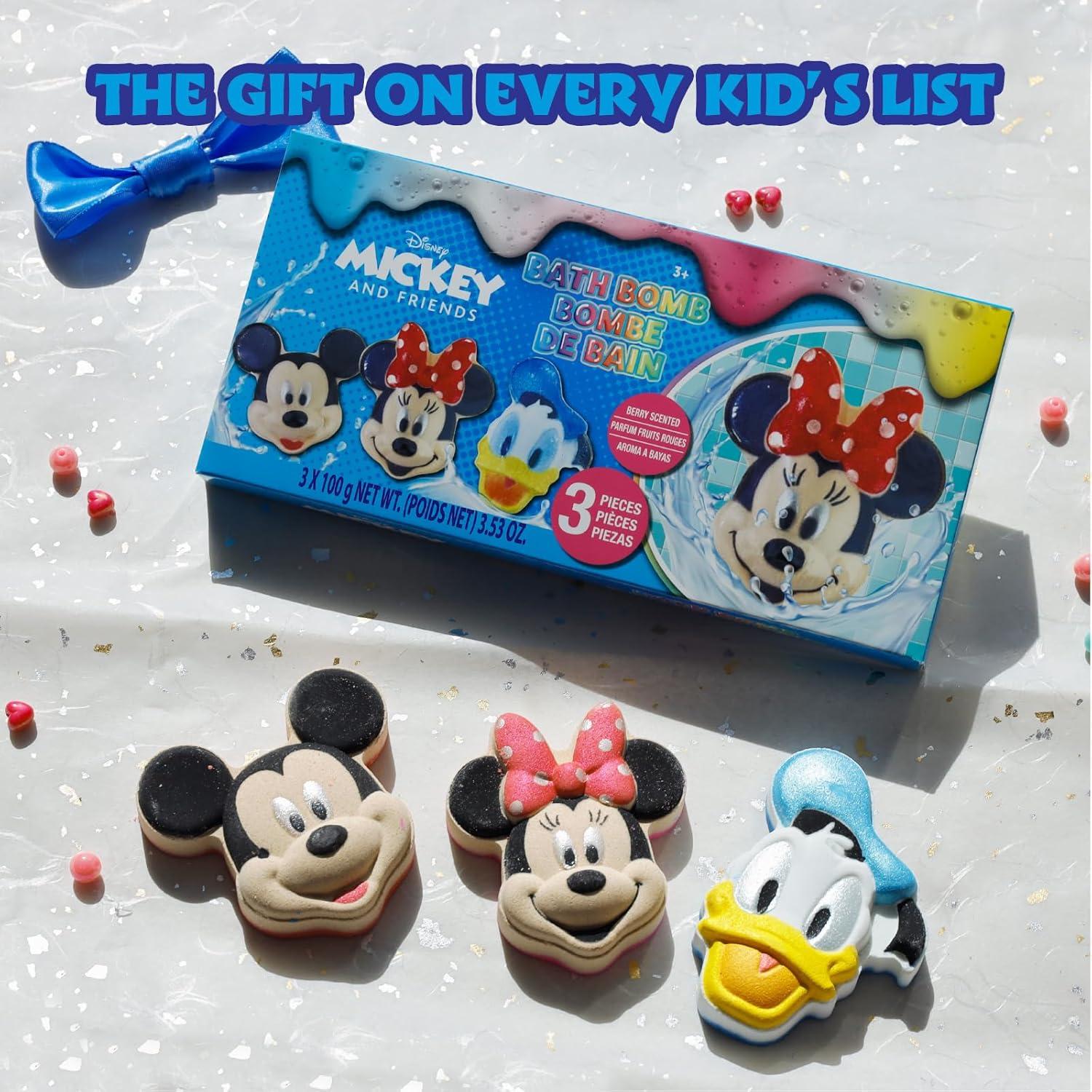 Bombas de baño Disney Mickey 100g - Townley Girl, aroma a bayas
