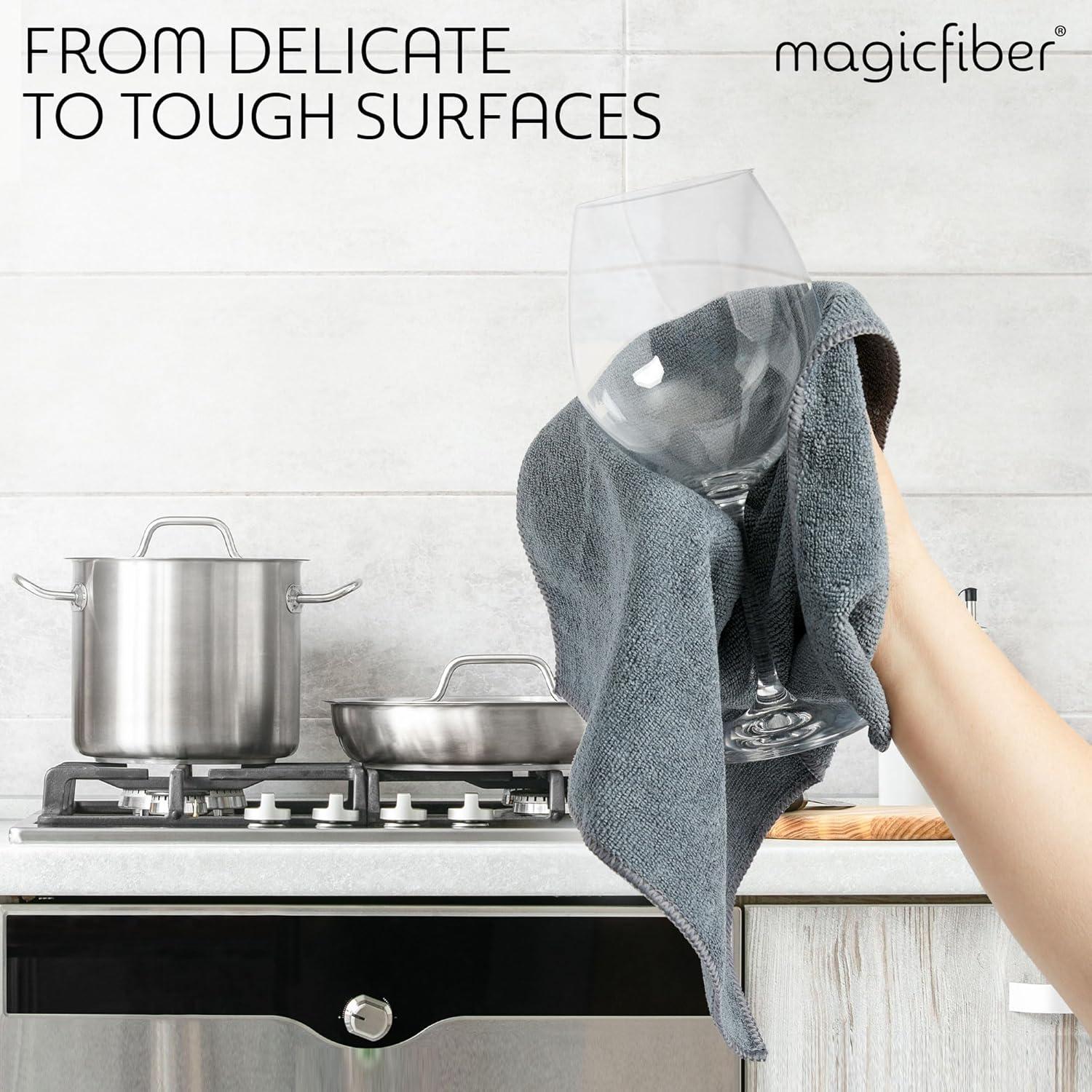 Paño de limpieza de microfibra MagicFiber - Paquete de 12