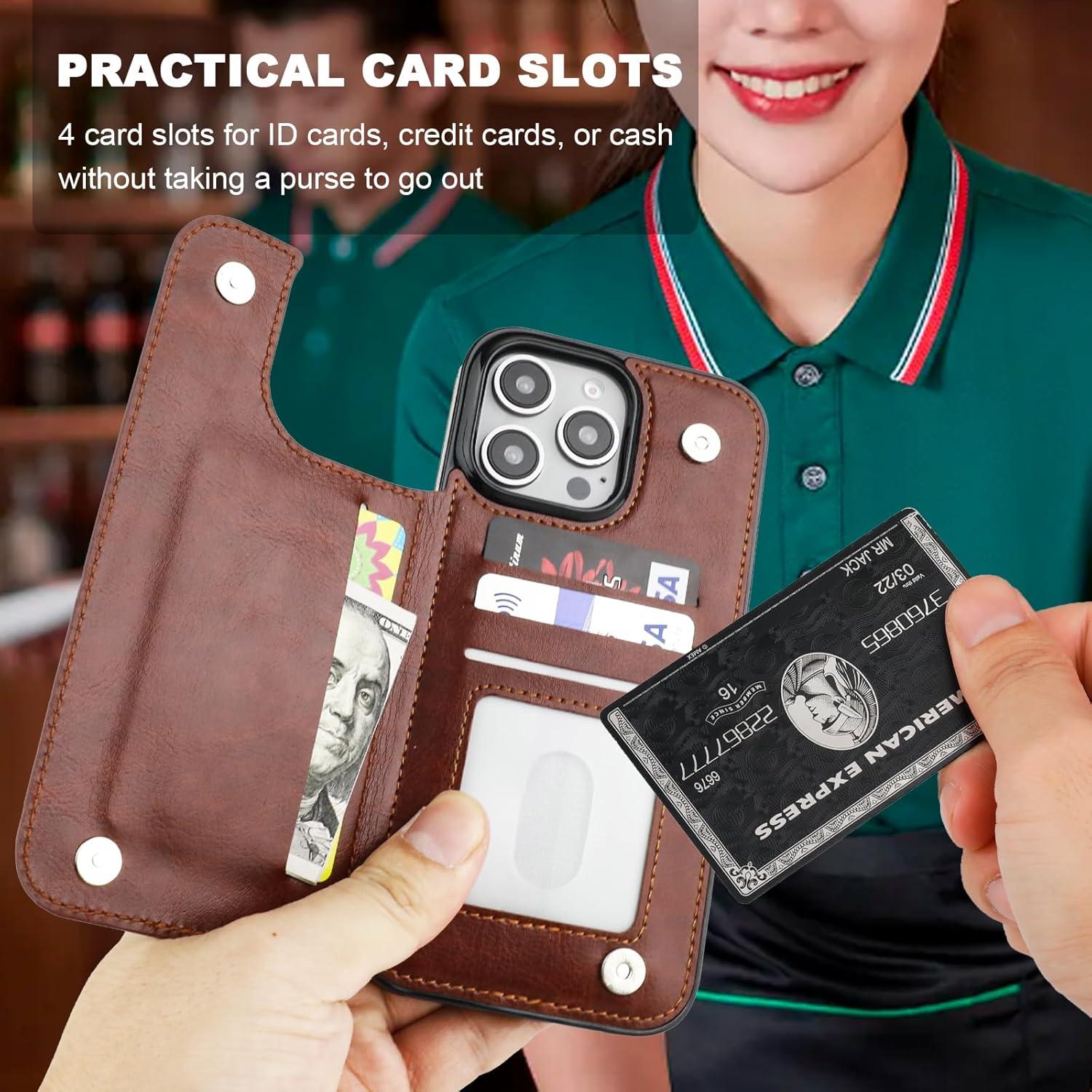 Funda para iPhone 16 Pro Max Onetop con soporte y RFID