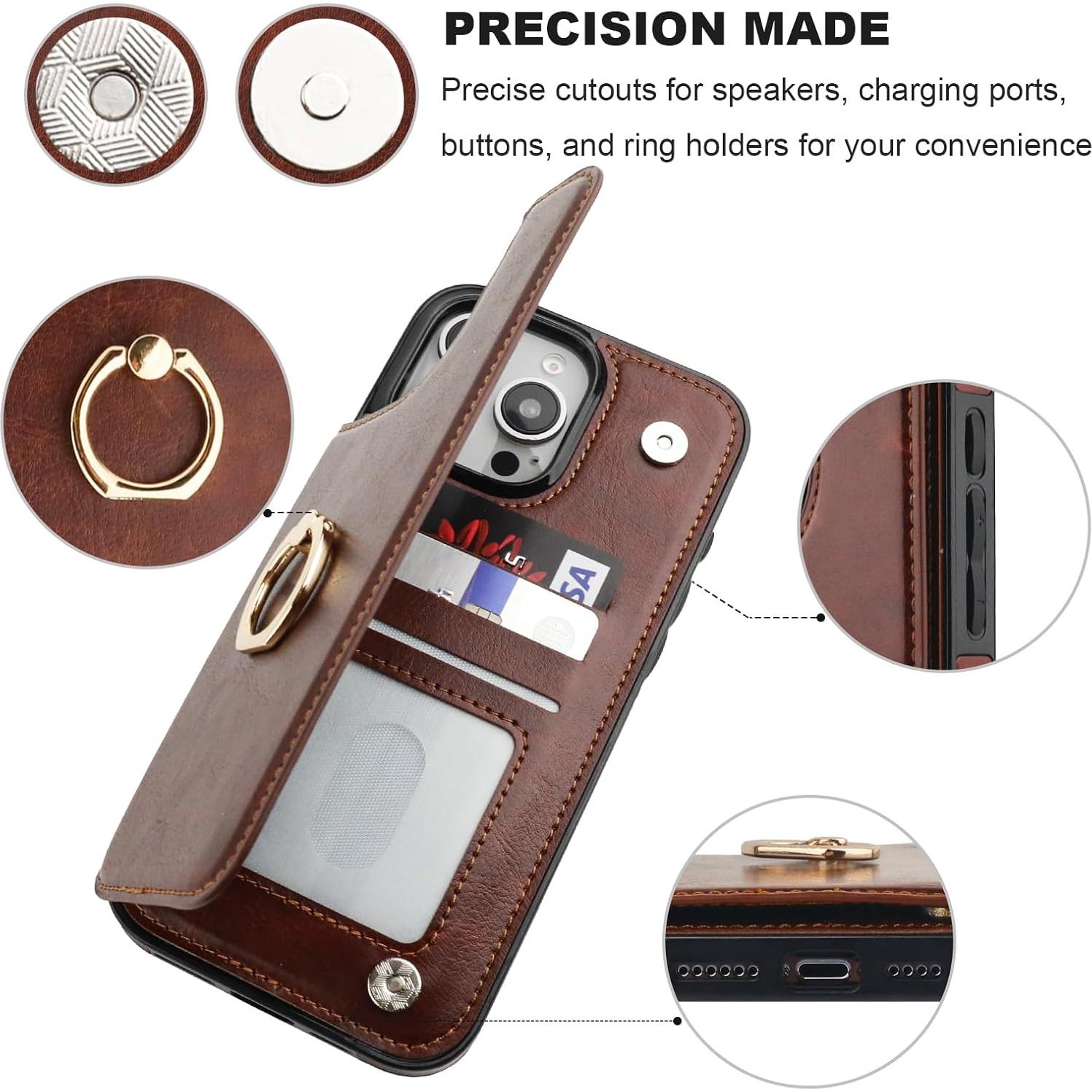 Funda para iPhone 16 Pro Max Onetop con soporte y RFID