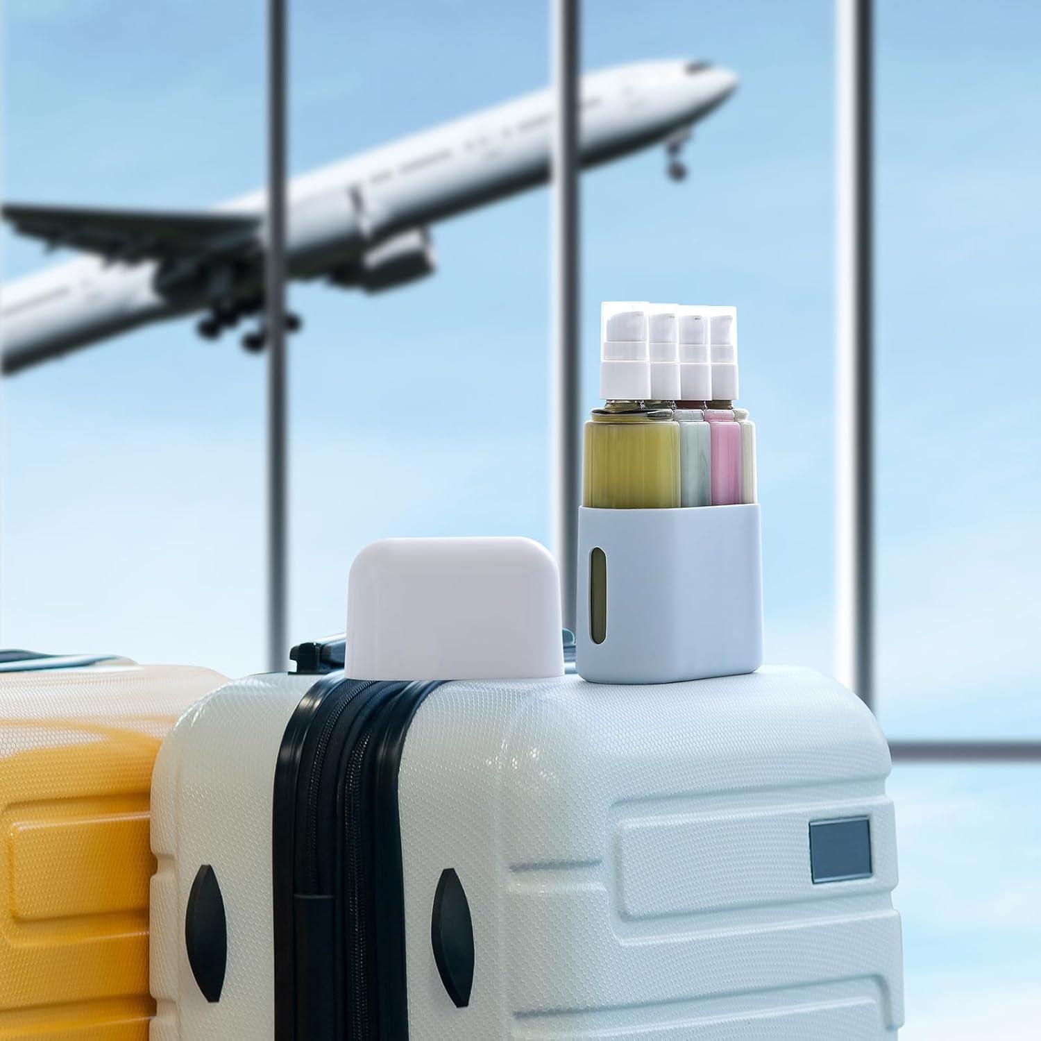 Set de Botellas de Viaje VITEVER 3oz Aprobadas por TSA - Azul