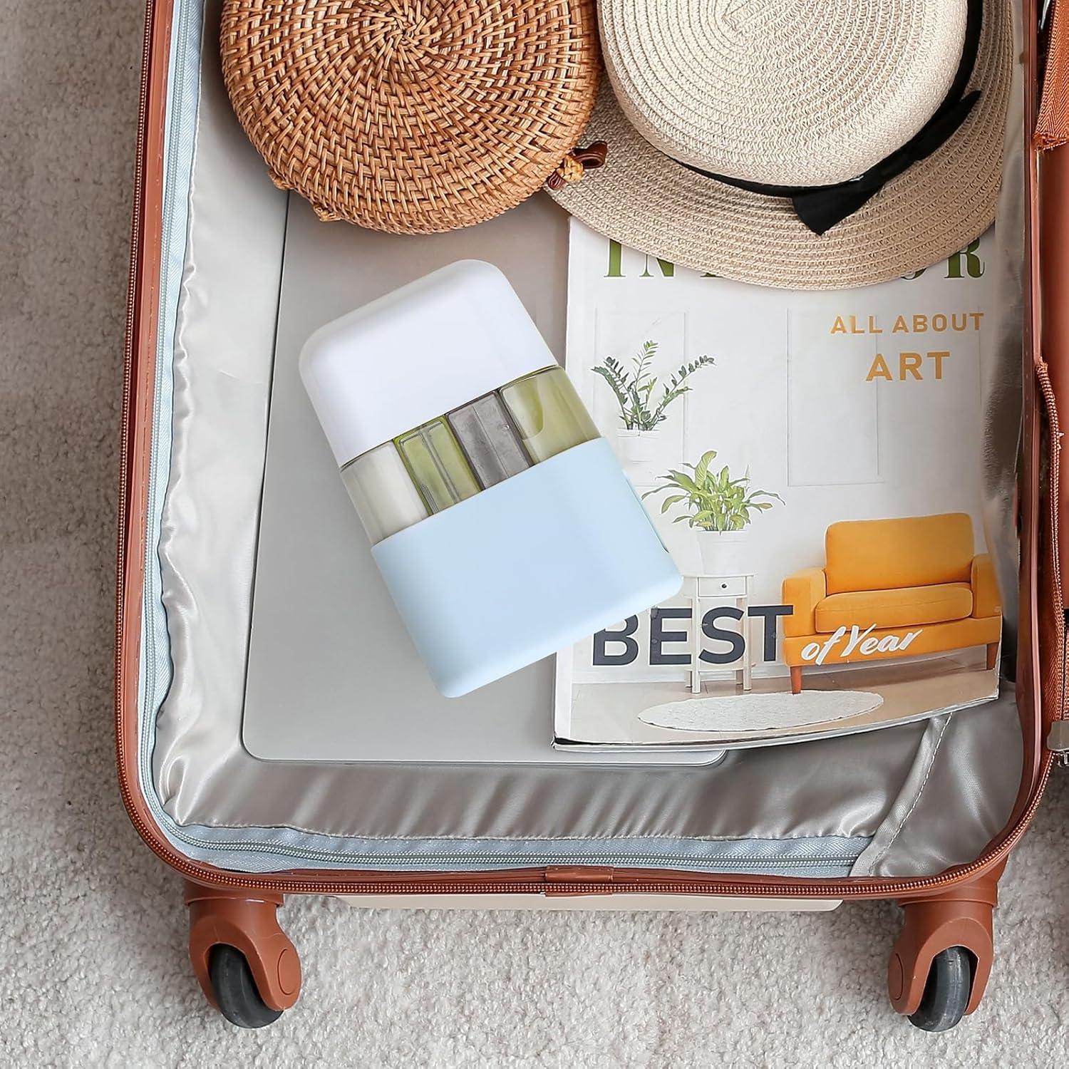 Set de Botellas de Viaje VITEVER 3oz Aprobadas por TSA - Azul