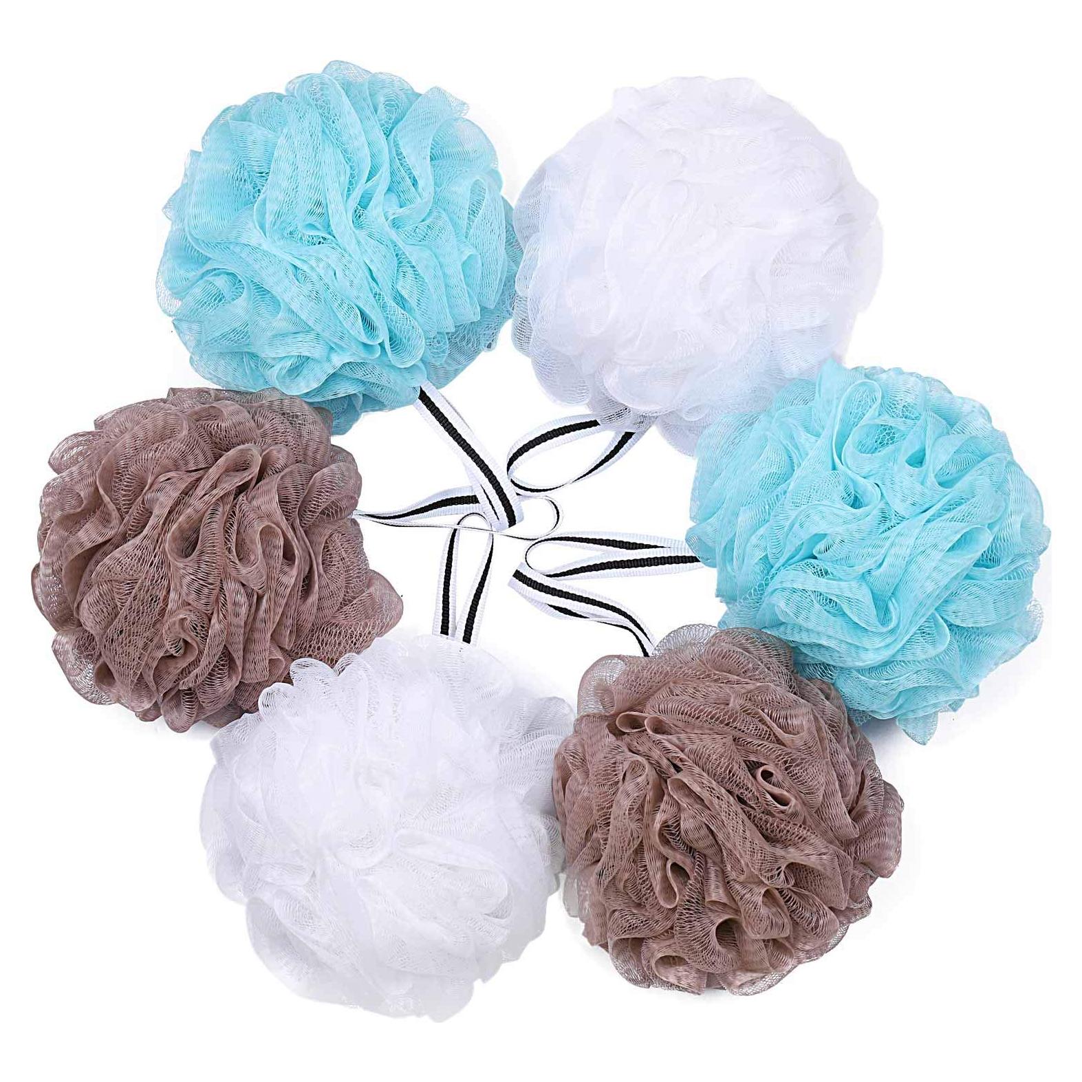 Esponja de Ducha Exfoliante Tbestmax - Juego de 6 Piezas