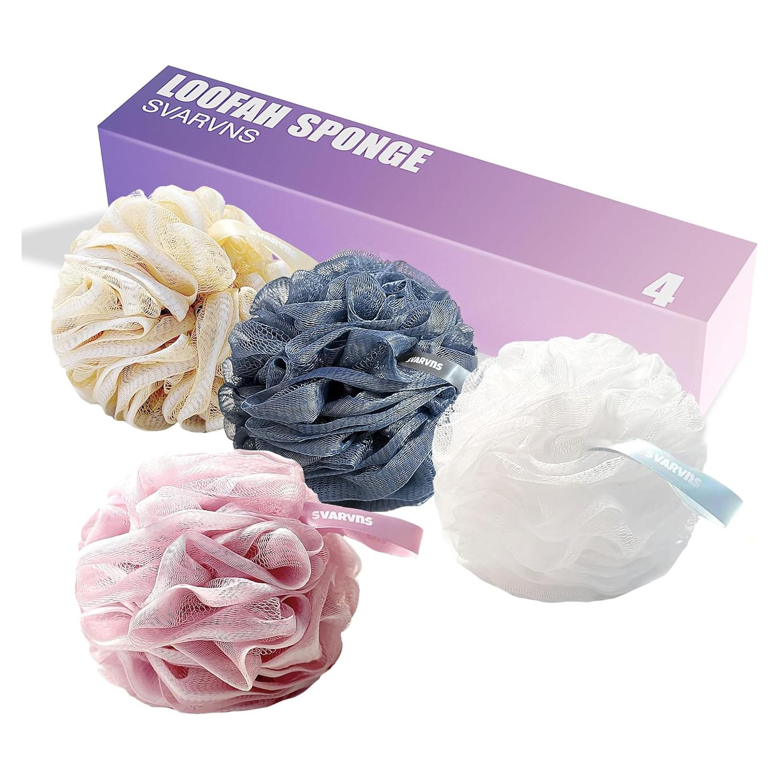 Esponjas de Lufa Svarvns Paquete de 4 Tamaño Grande 75g