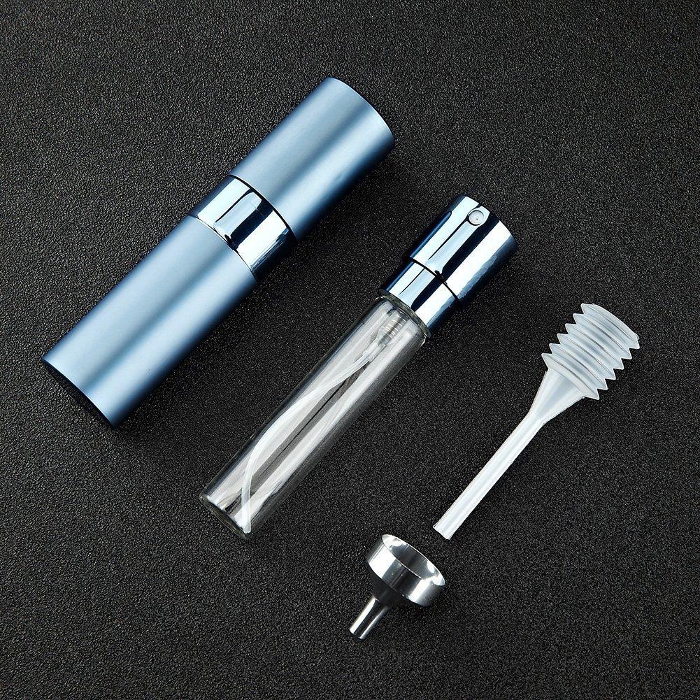 Botella Spray Atomizador Rellenable Lisapack 8ml Azul