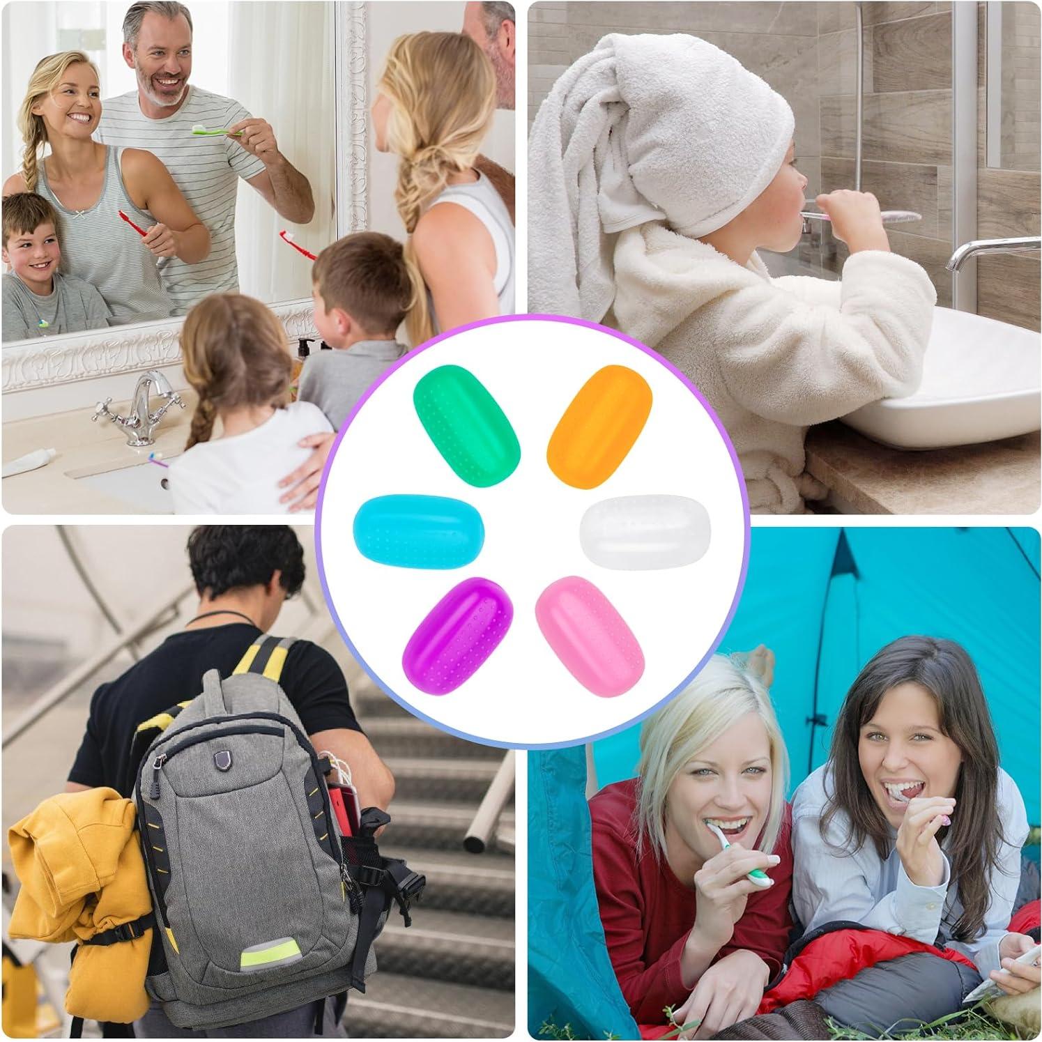 Cubiertas de Cabeza de Cepillo de Dientes Hxezoc - 6 Piezas