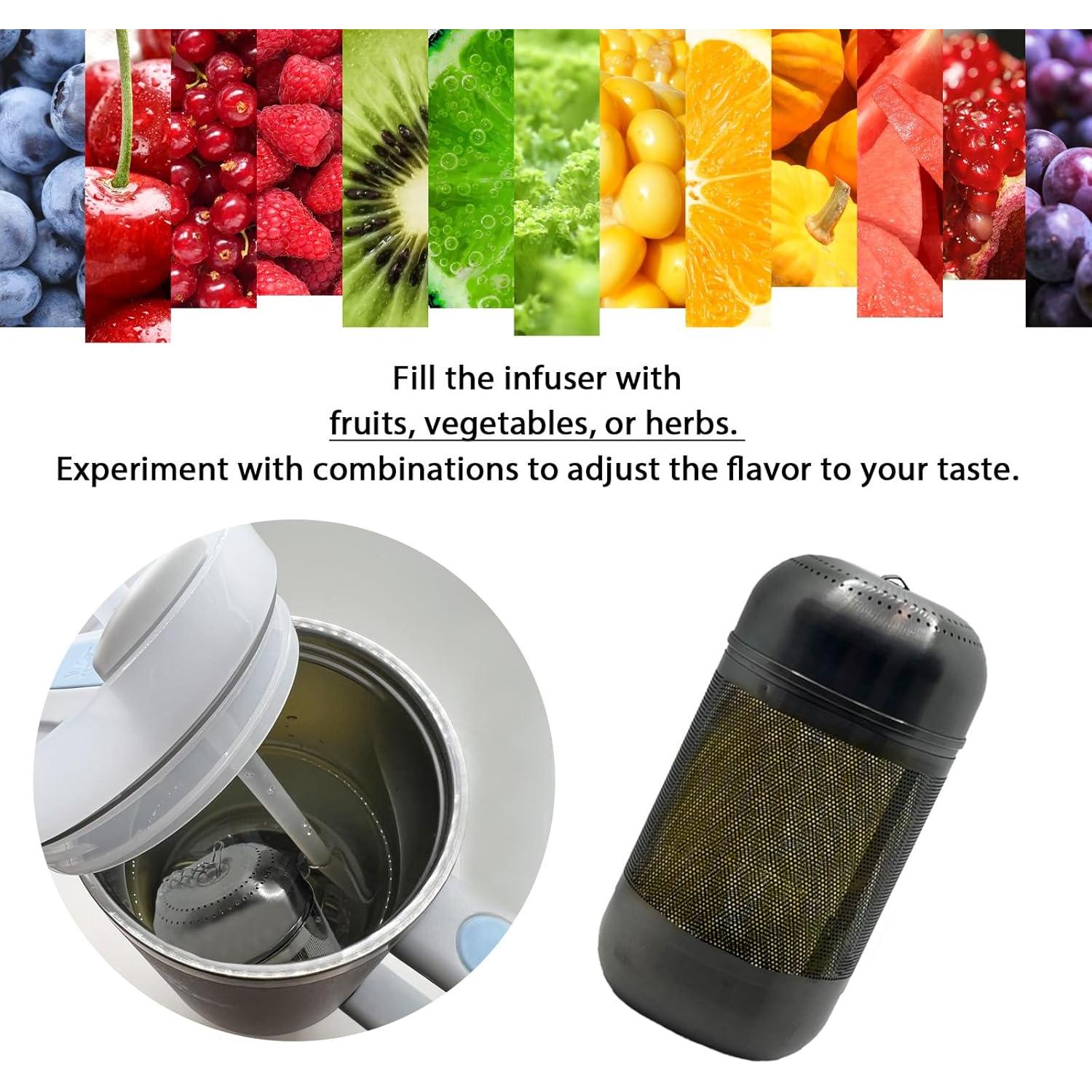 Infusor de Té y Frutas Della Stella Acero Inoxidable 316