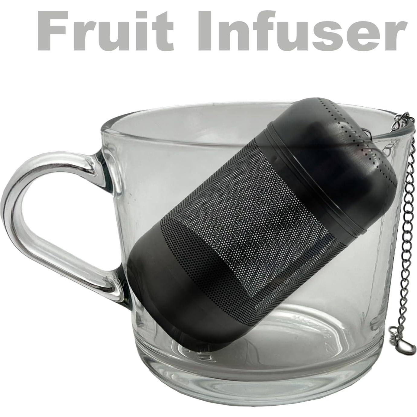 Infusor de Té y Frutas Della Stella Acero Inoxidable 316
