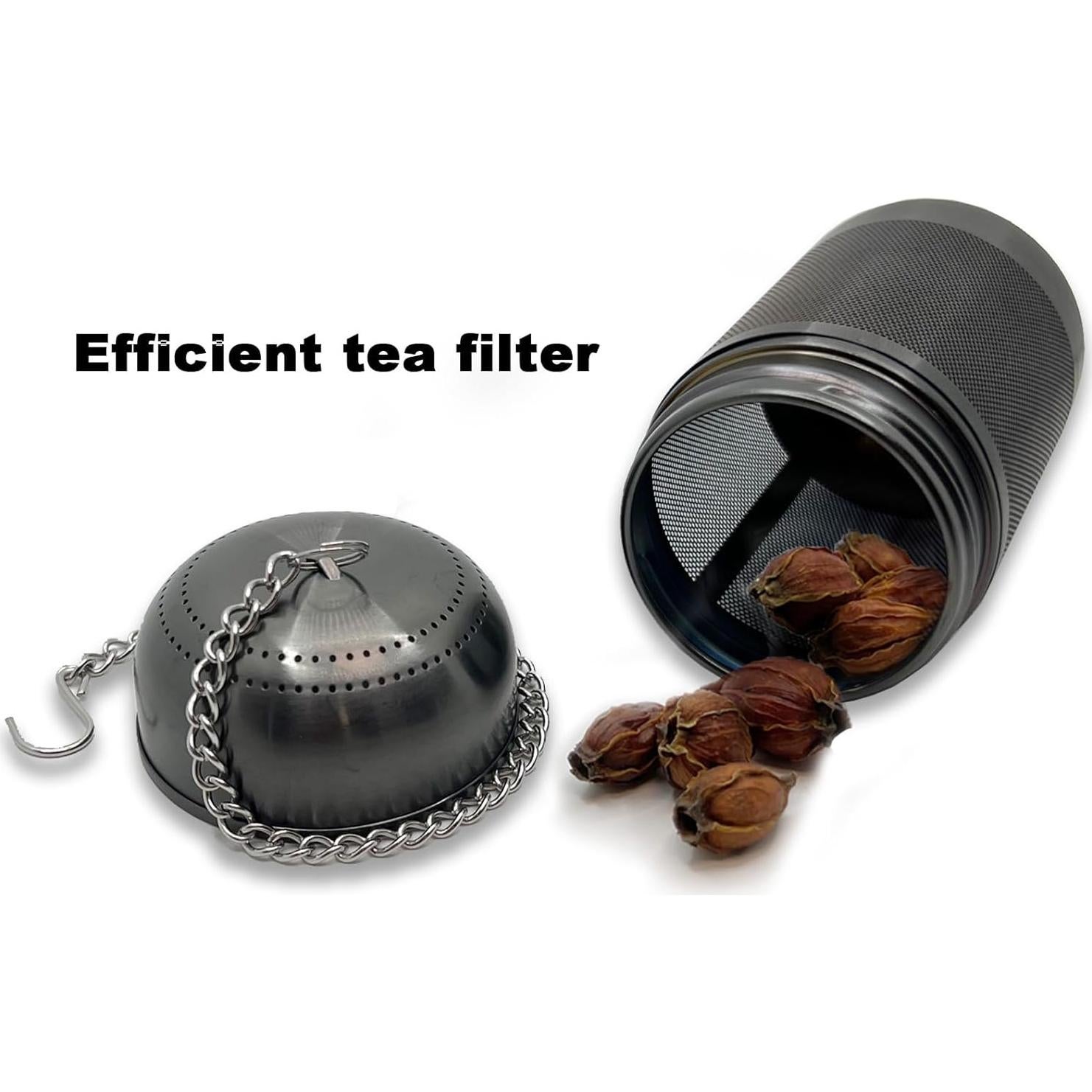Infusor de Té y Frutas Della Stella Acero Inoxidable 316