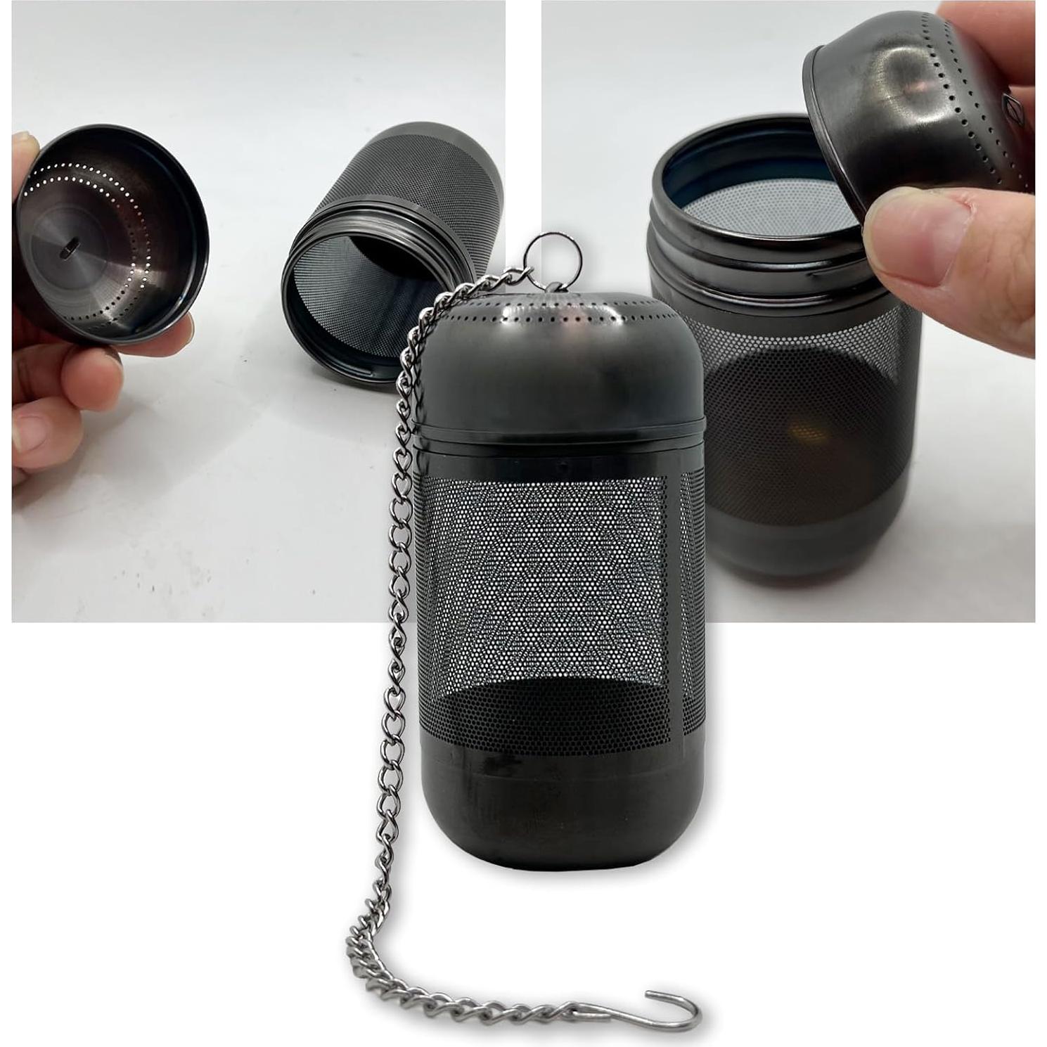 Infusor de Té y Frutas Della Stella Acero Inoxidable 316