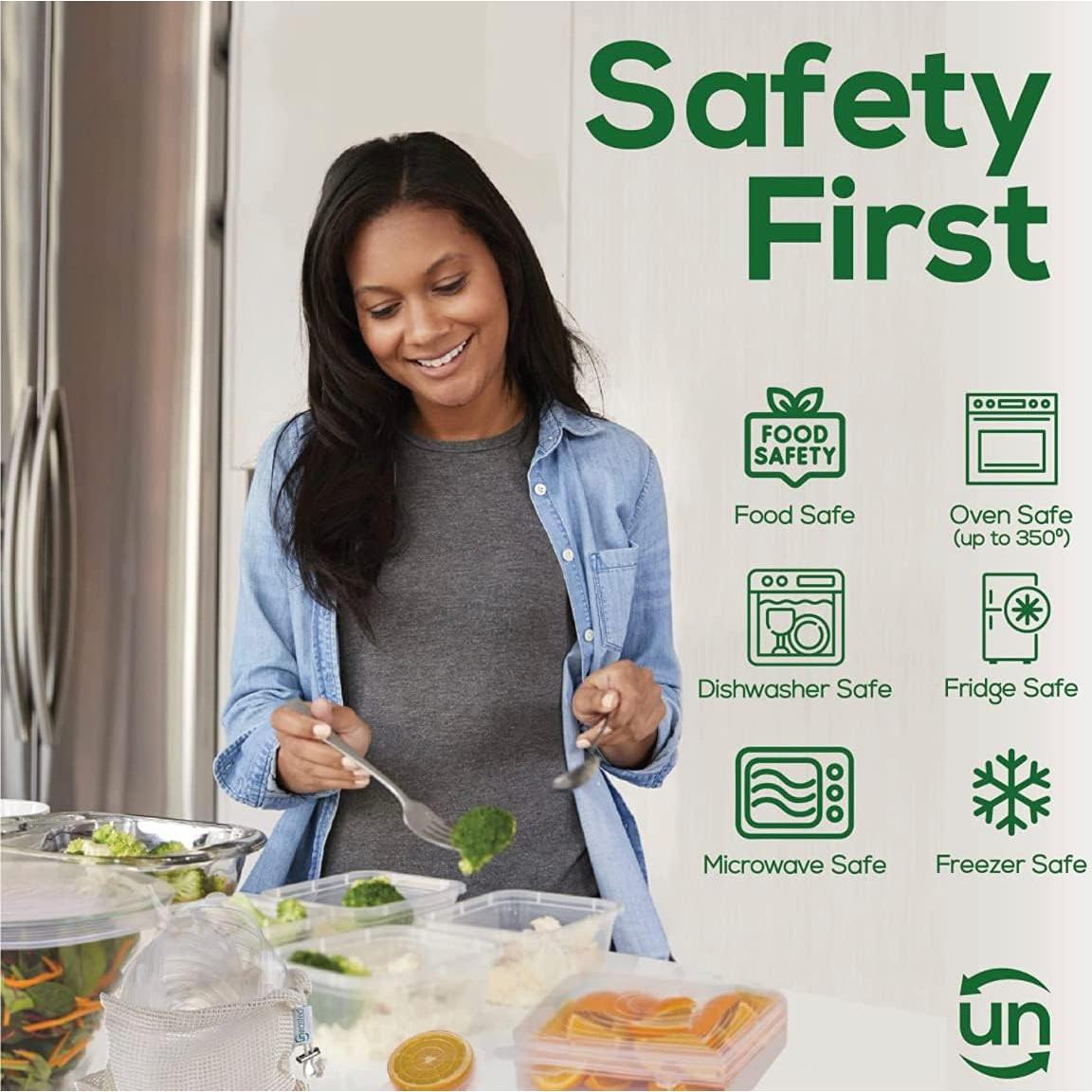 Tapas de Silicona Reutilizables Unwasted - Paquete de 6 Muy Pequeñas