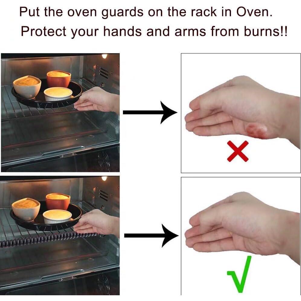 Protectores de Estante de Horno Silicona LokiLux 35.56 cm 4 Piezas