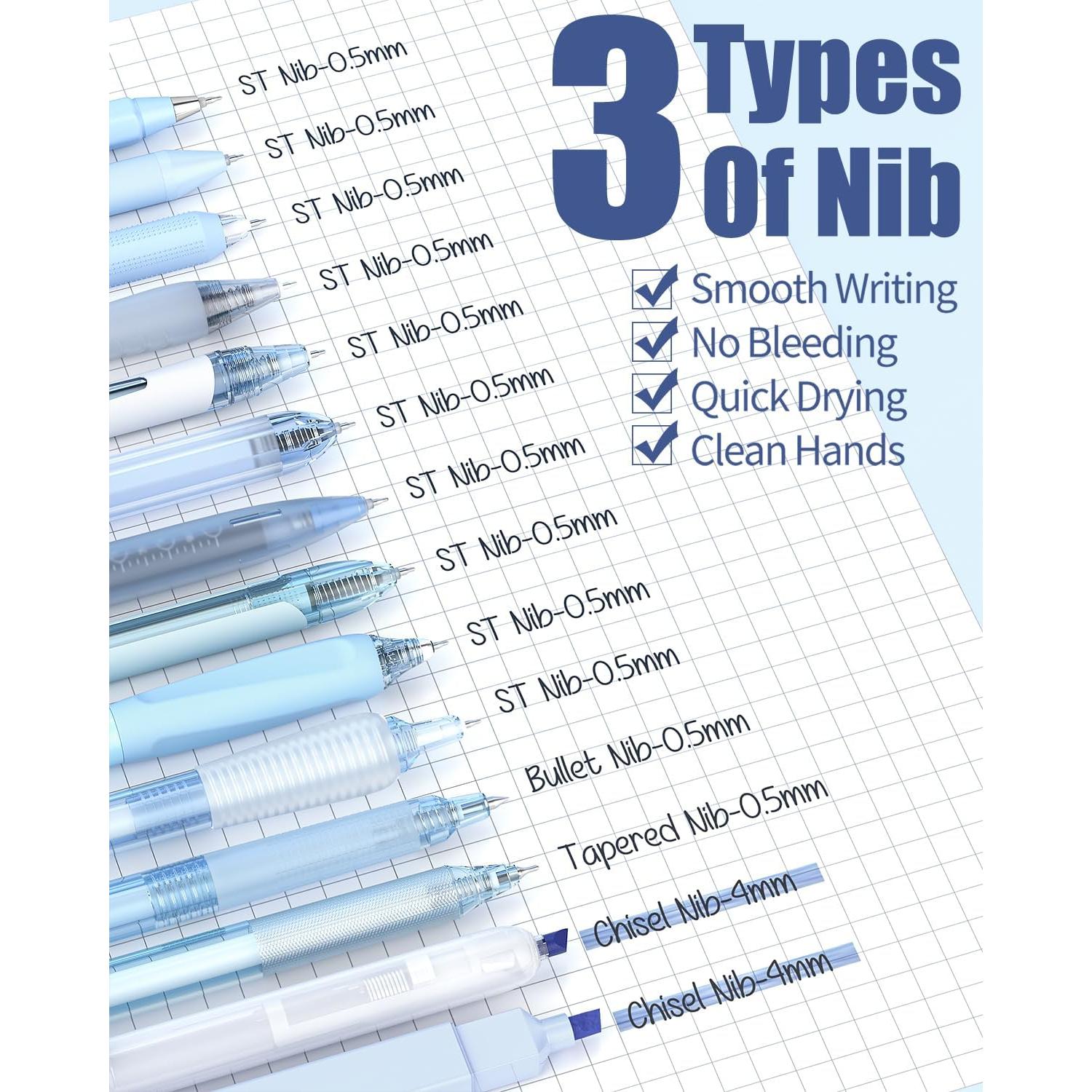 Conjunto de Bolígrafos de Gel Pastel Cuatro Caramelos 14 Piezas