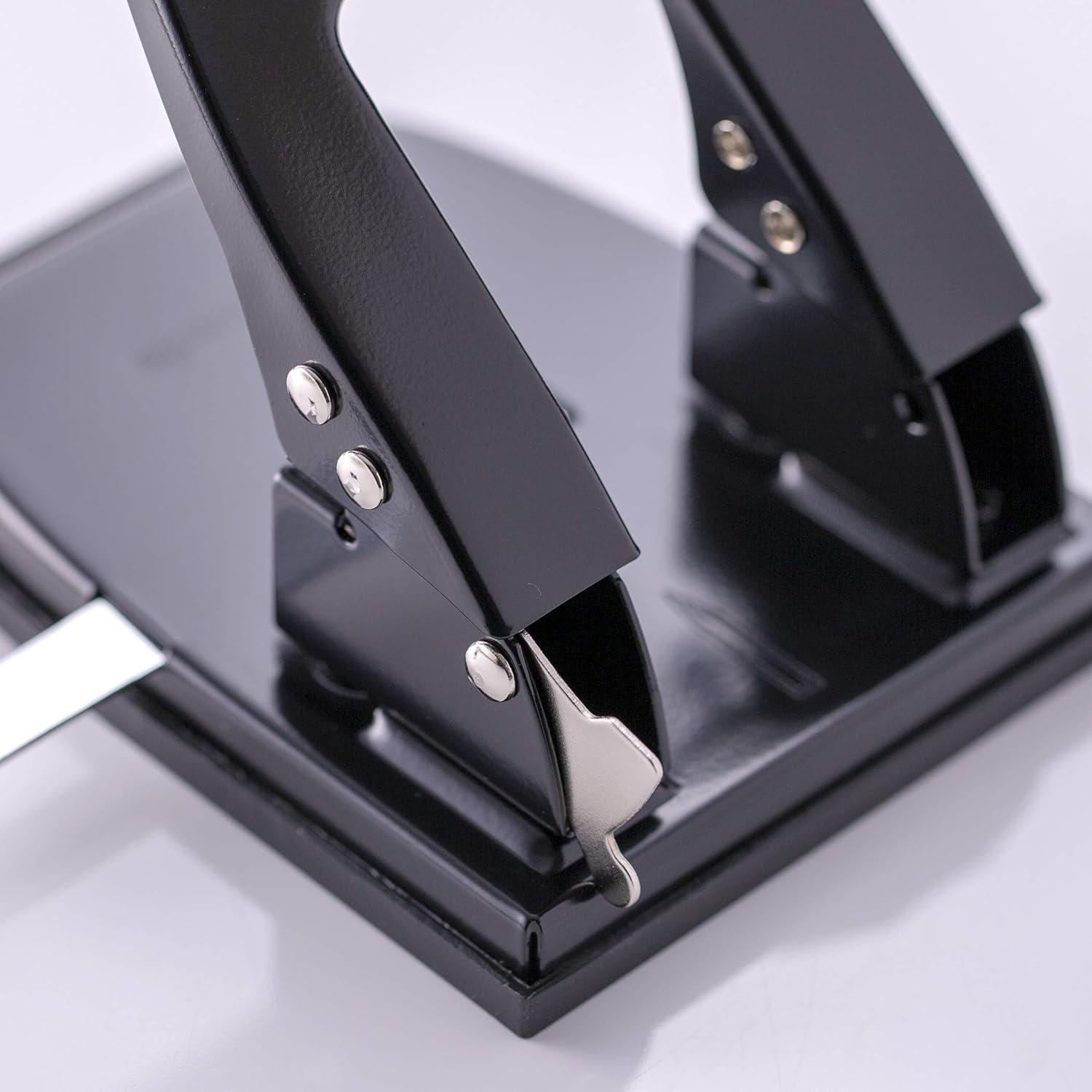 Perforadora de Papel Officemate 2 Agujeros 30 Hojas Negra