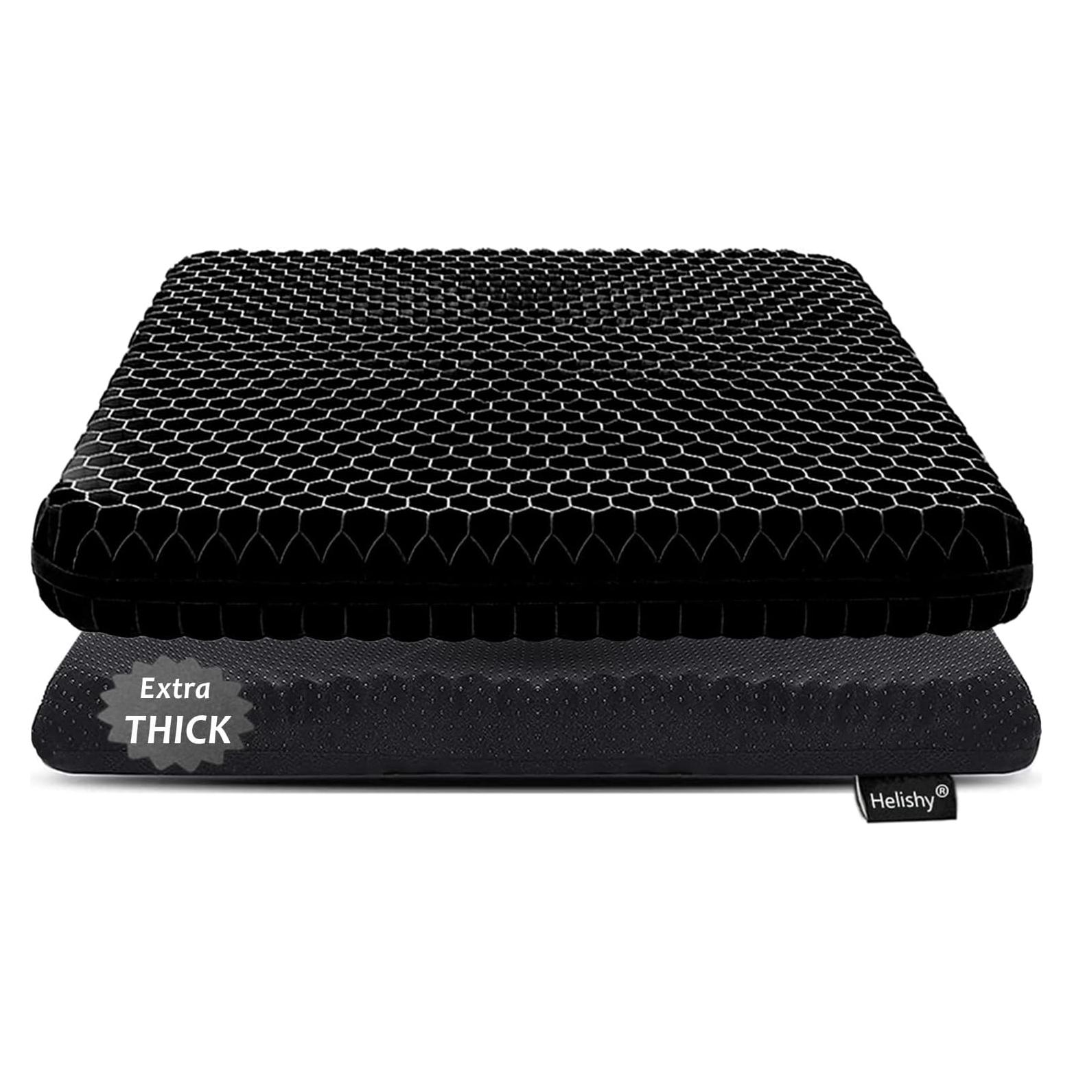 Cojín de Gel Extra Grueso Helishy 42x37cm Alivio Dolor
