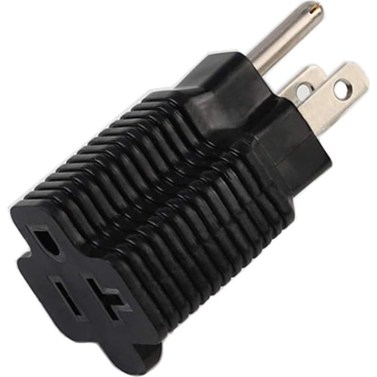 Adaptador de Enchufe Nema 5-15P a 5-20R 15A 125V Acbroad