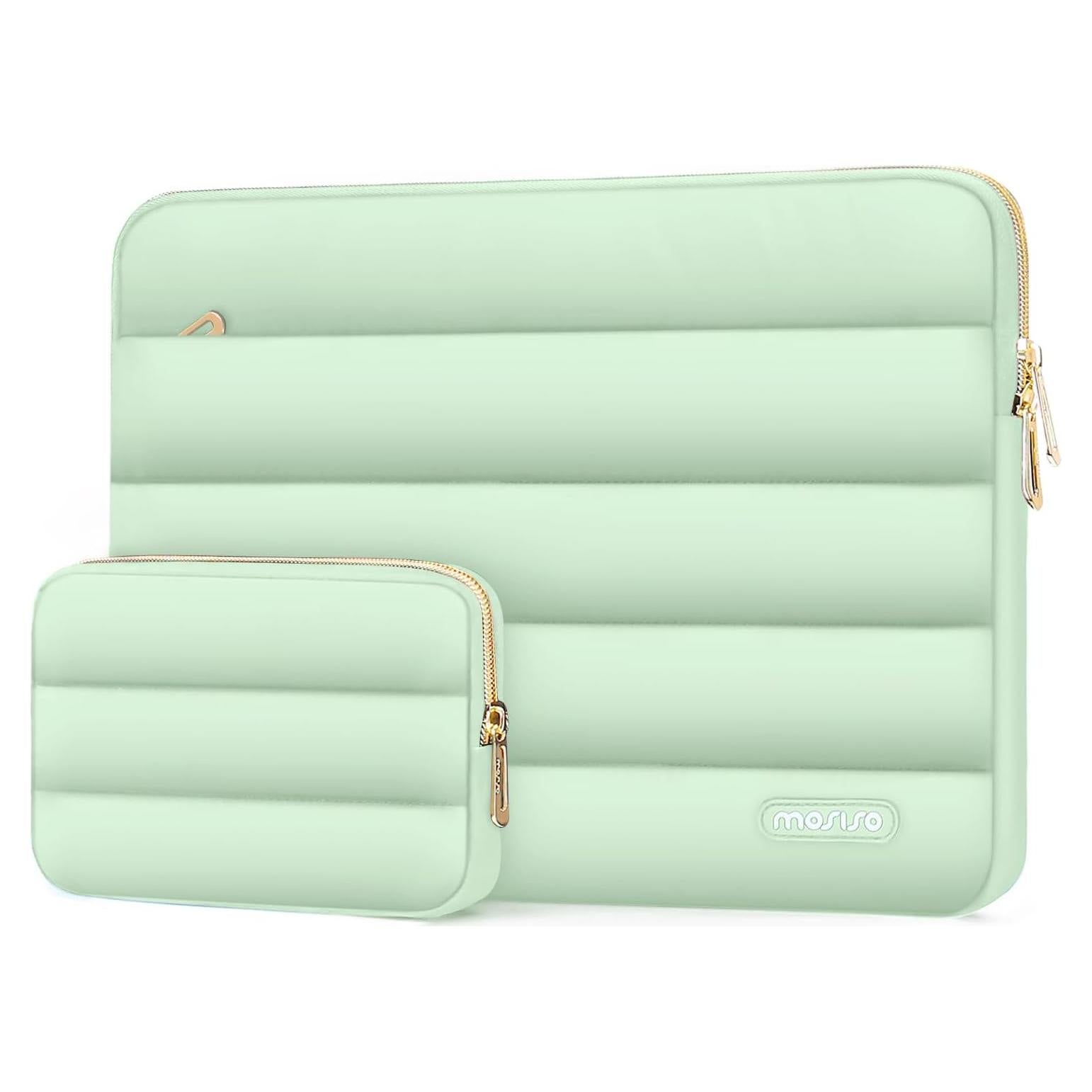 Funda Acolchada para Laptop 13.3" MOSISO Verde Menta