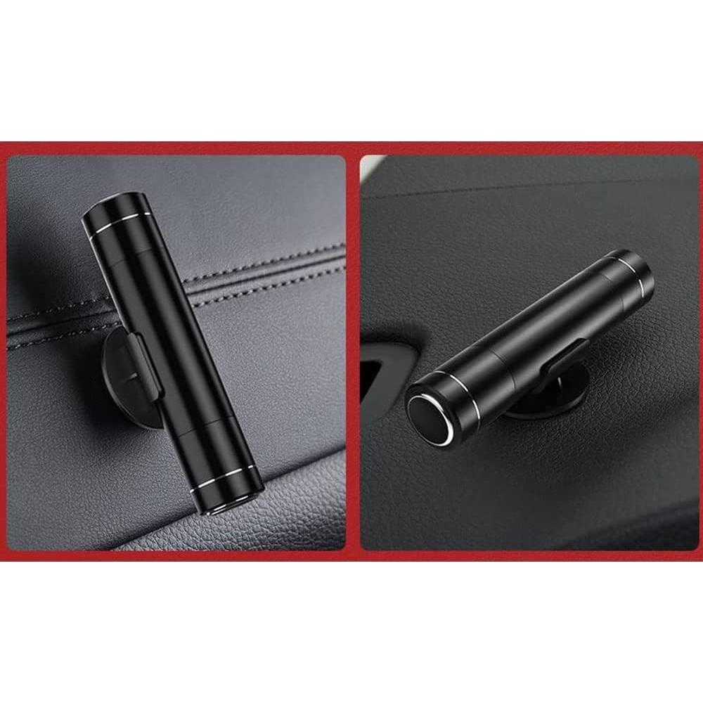 Martillo de Seguridad HHXS para Automóvil - Rompedor de Ventanas y Cortador de Cinturones