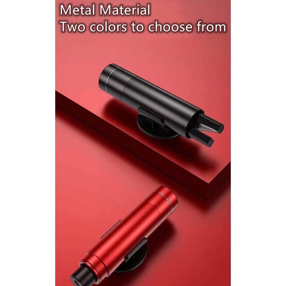 Martillo de Seguridad HHXS para Automóvil - Rompedor de Ventanas y Cortador de Cinturones