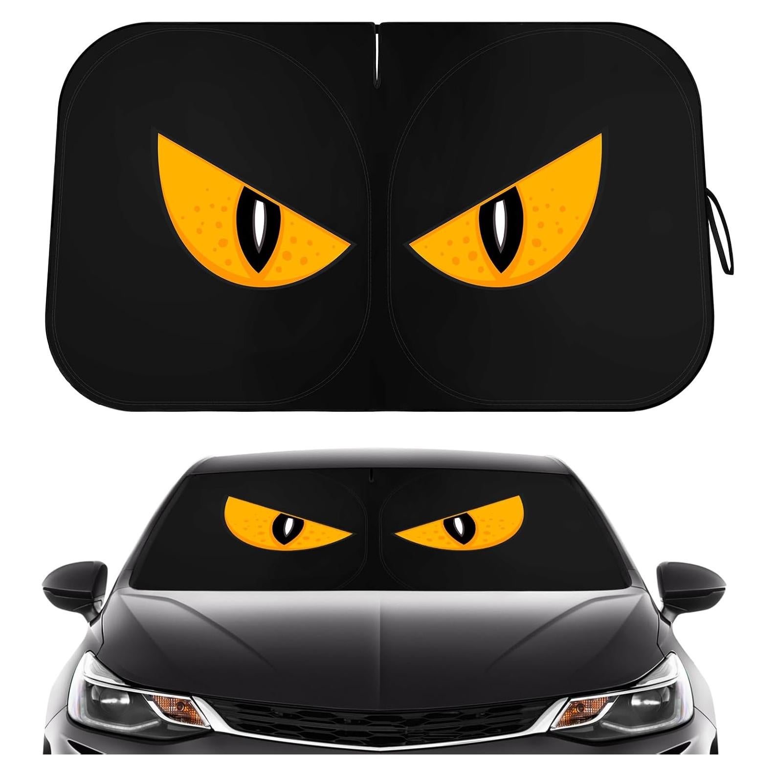 Protector Solar Parabrisas Coche LEVOTIYER Ajustable 64" x 32"