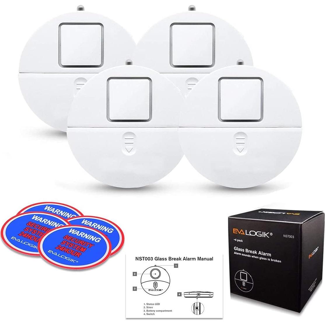 Sistema de Alarma para Ventanas EVA LOGIK 4-Pack 120dB
