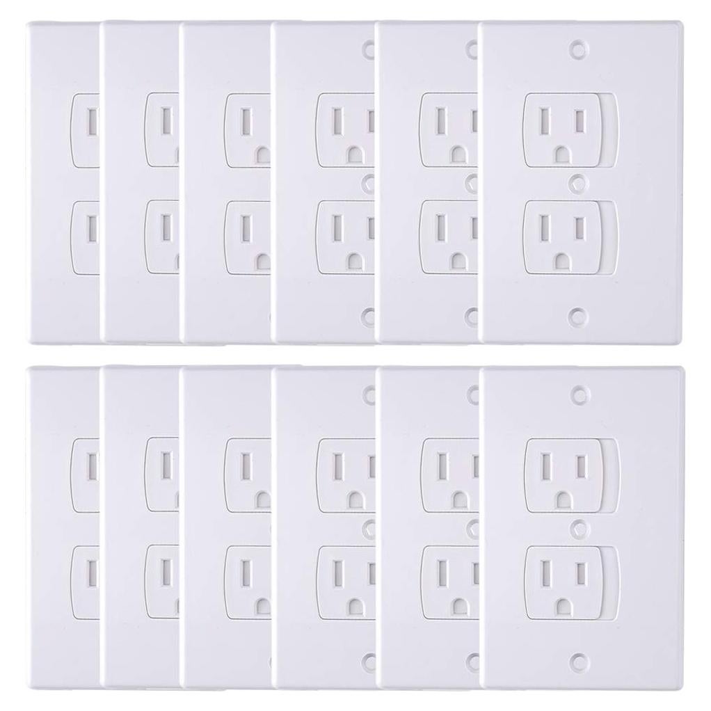 Cubiertas de Enchufes Eléctricos AUSTOR 12 Paquete Seguridad Bebés