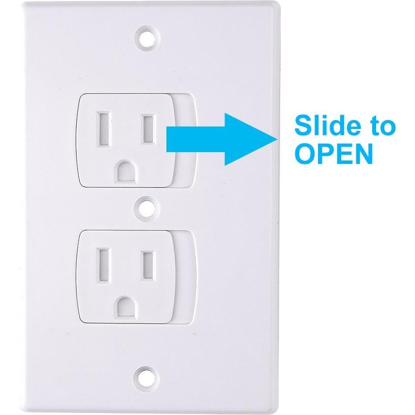 Cubiertas de Enchufes Eléctricos AUSTOR 12 Paquete Seguridad Bebés