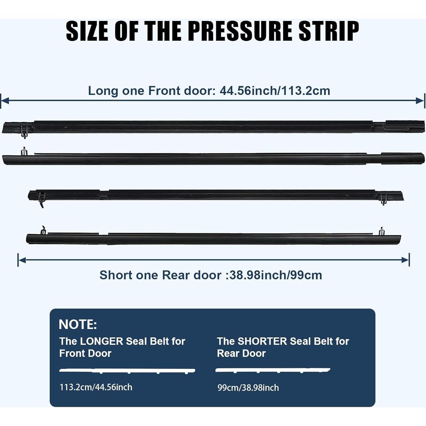 Moldura de Sellado de Ventana ItranMc para Honda Civic 2006-2011