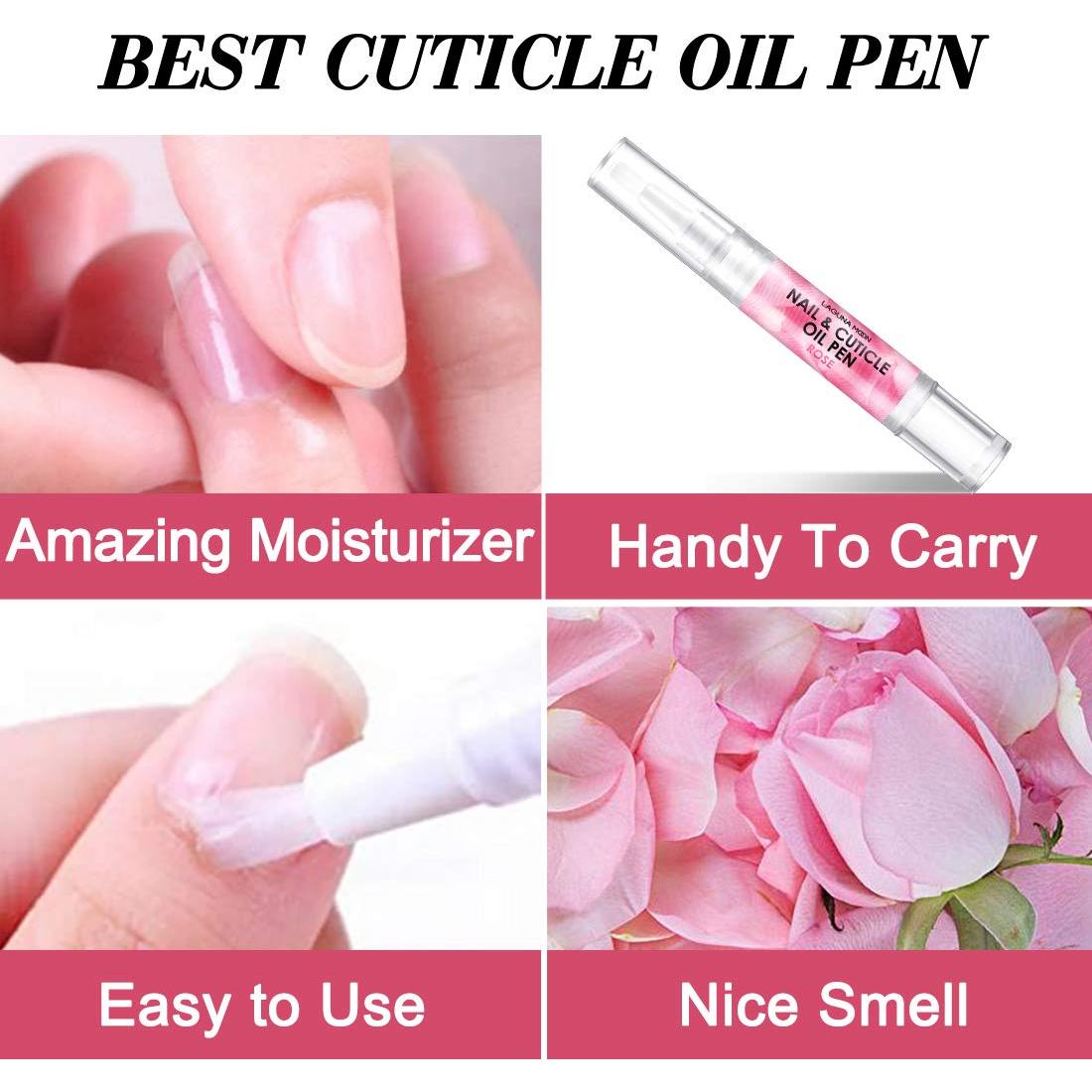 Bolígrafo Aceite Cutículas Lagunamoon Rosa 5 ml - Nutre y Hidrata